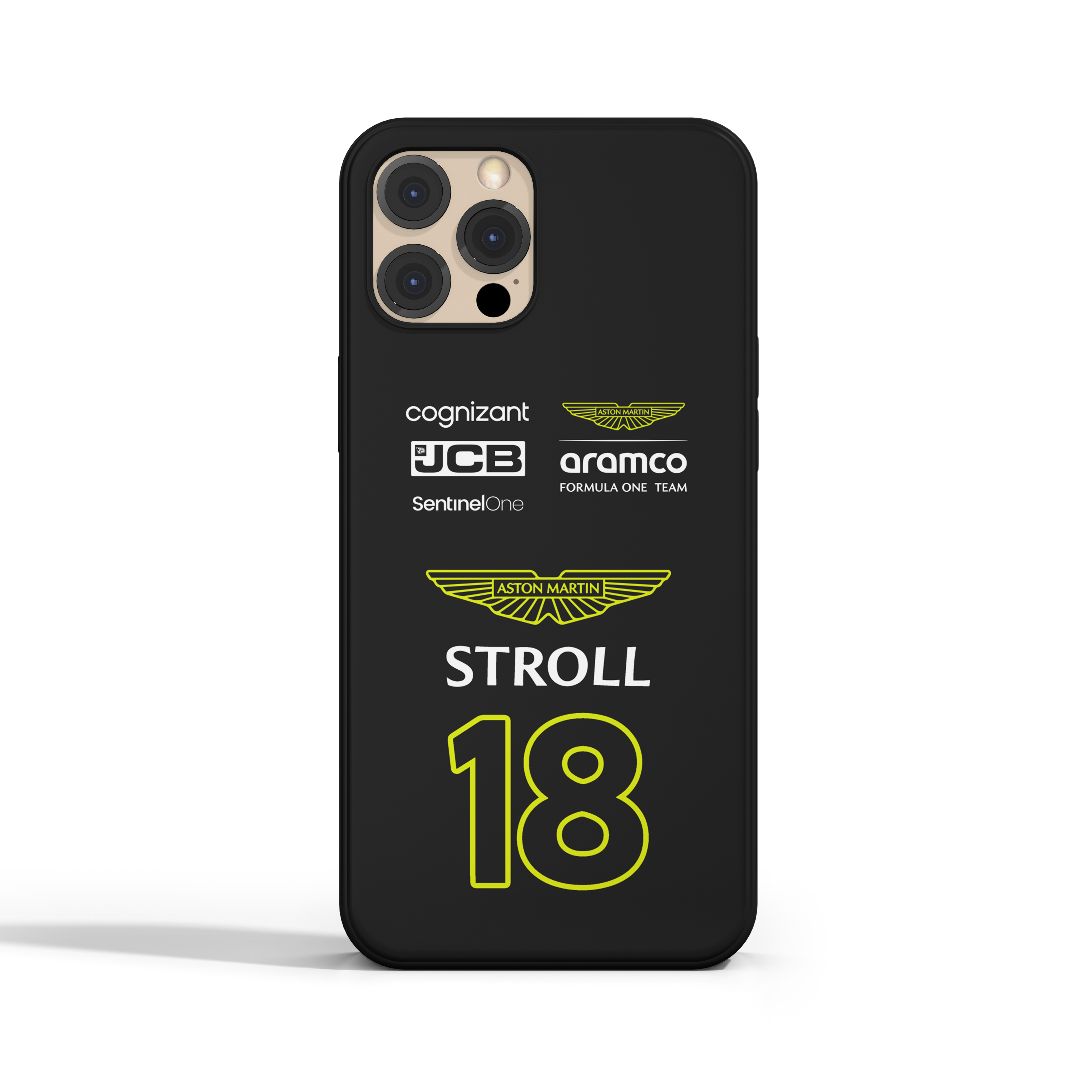 Case Aston Martin Preta 2024 Lance Stroll