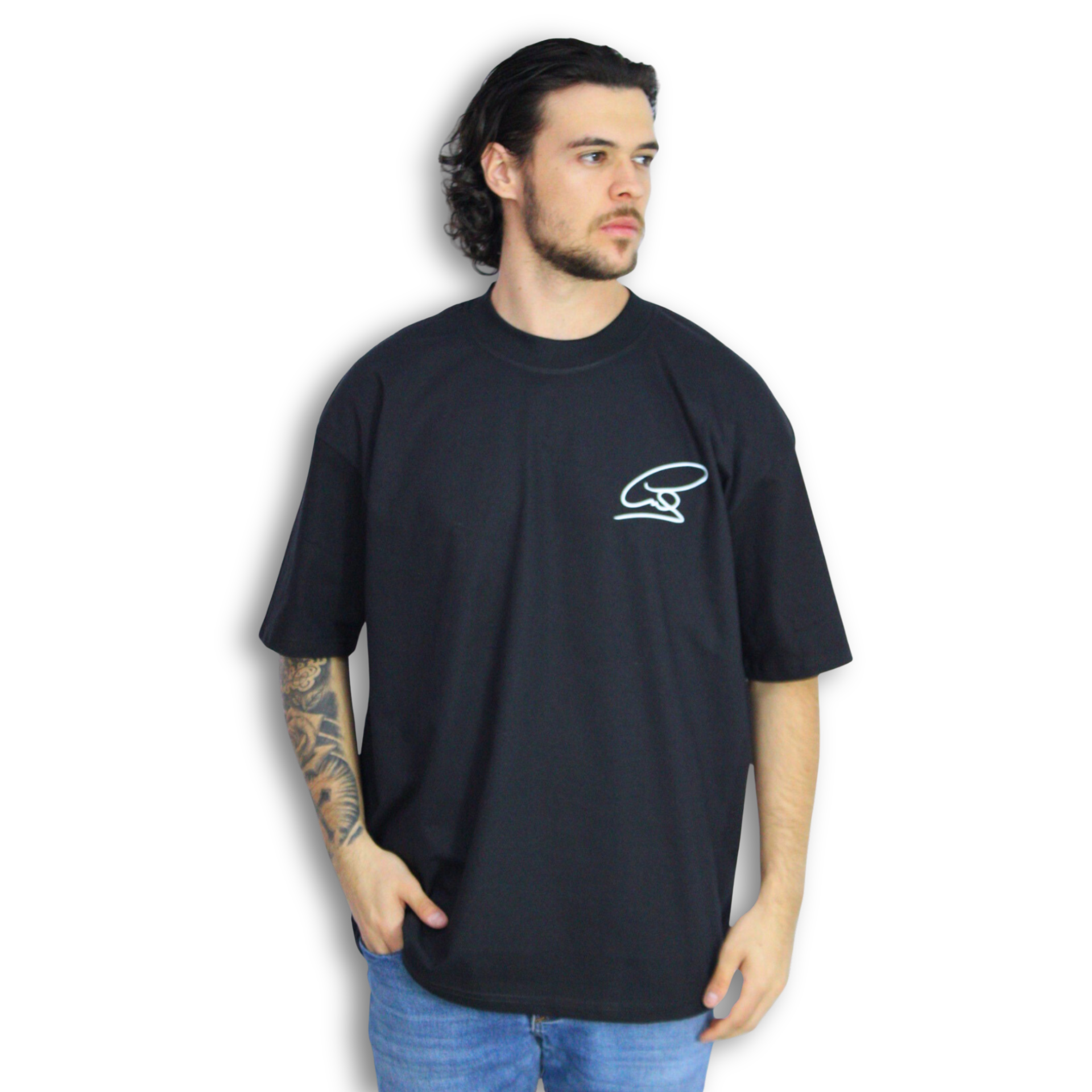 Camiseta Oversized Lewis Hemilton Neon Helmet
