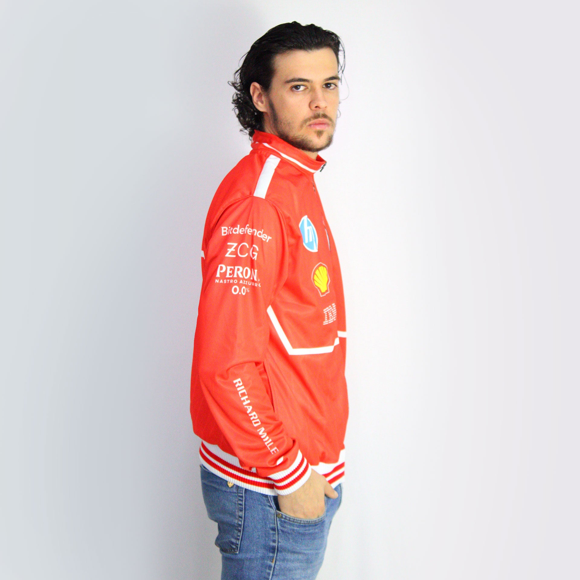 PRÉ VENDA - Agasalho Esportivo Charles Leclerc Ferrari 2025