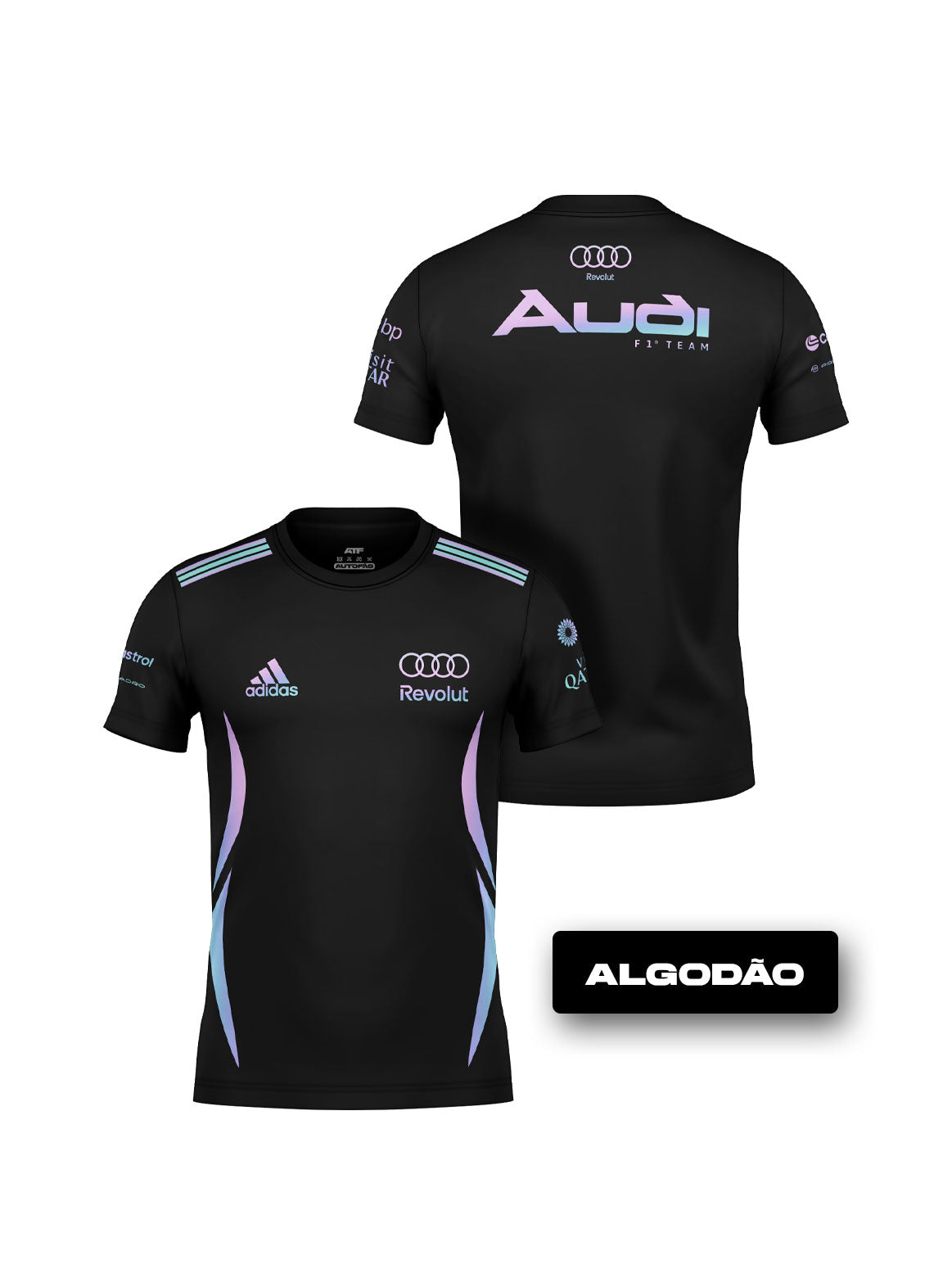 Camiseta Algodão Audi F1 Team Edição Miami 2026