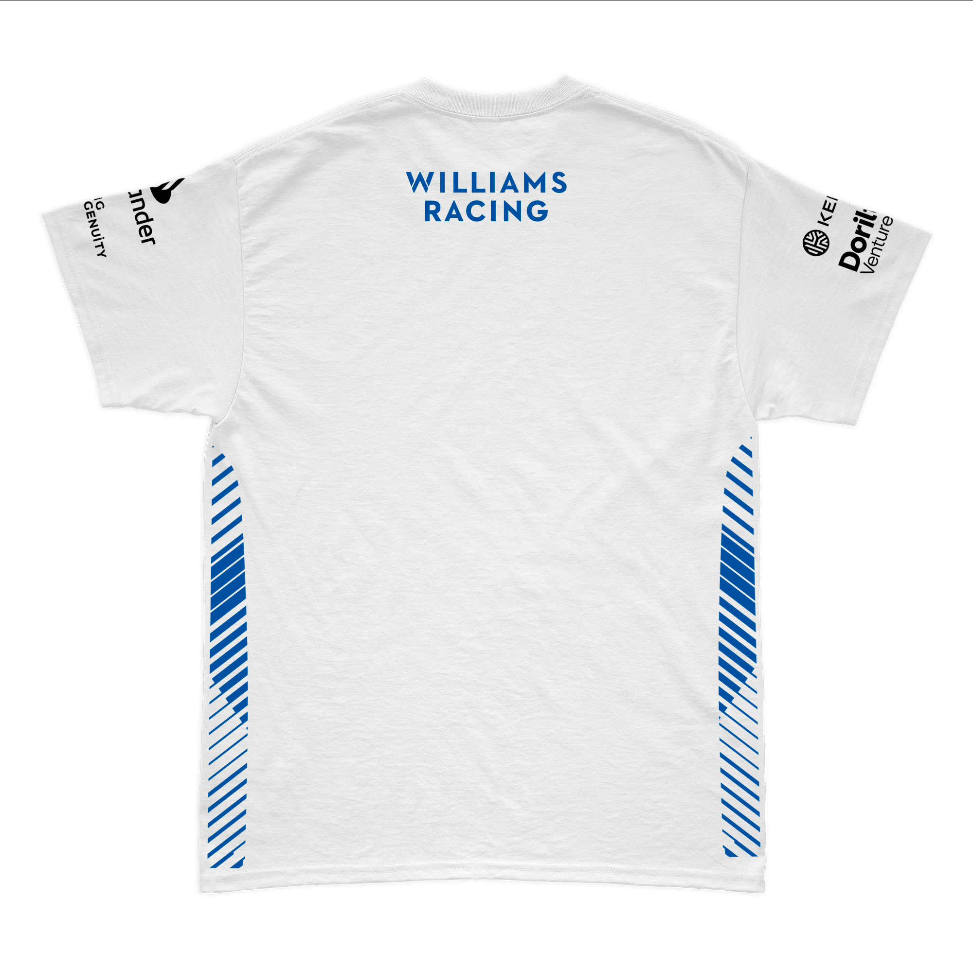 Camiseta Algodão Williams Equipe Branco 2025