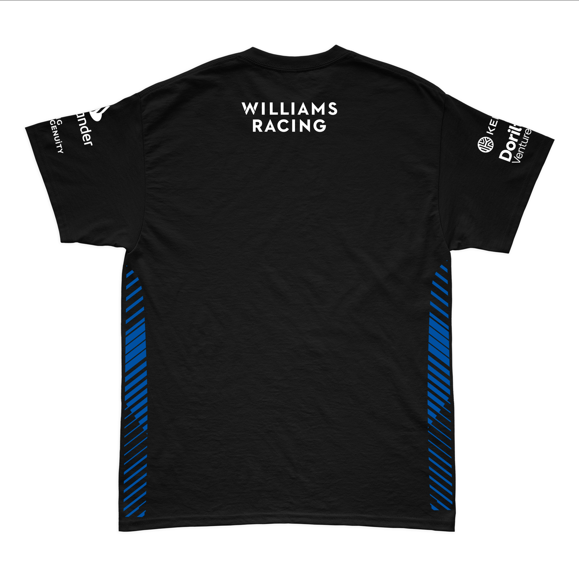 Camiseta Algodão Williams Equipe Preto 2025