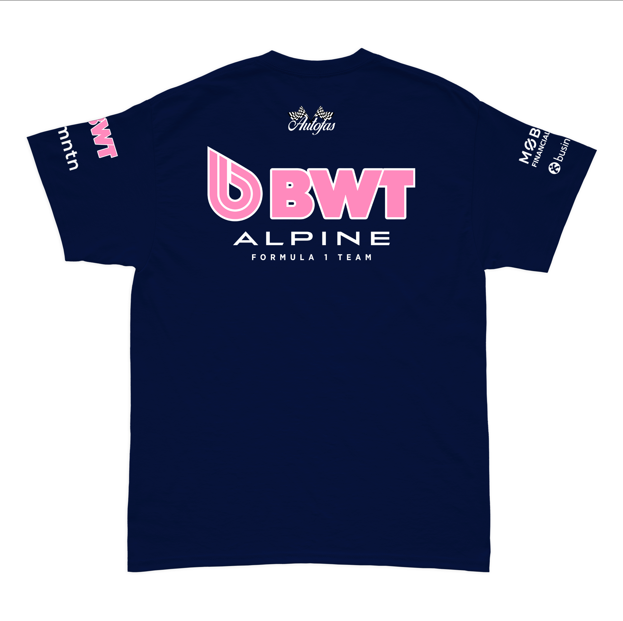 Camiseta Algodão Alpine Equipe Azul Marinho 2025