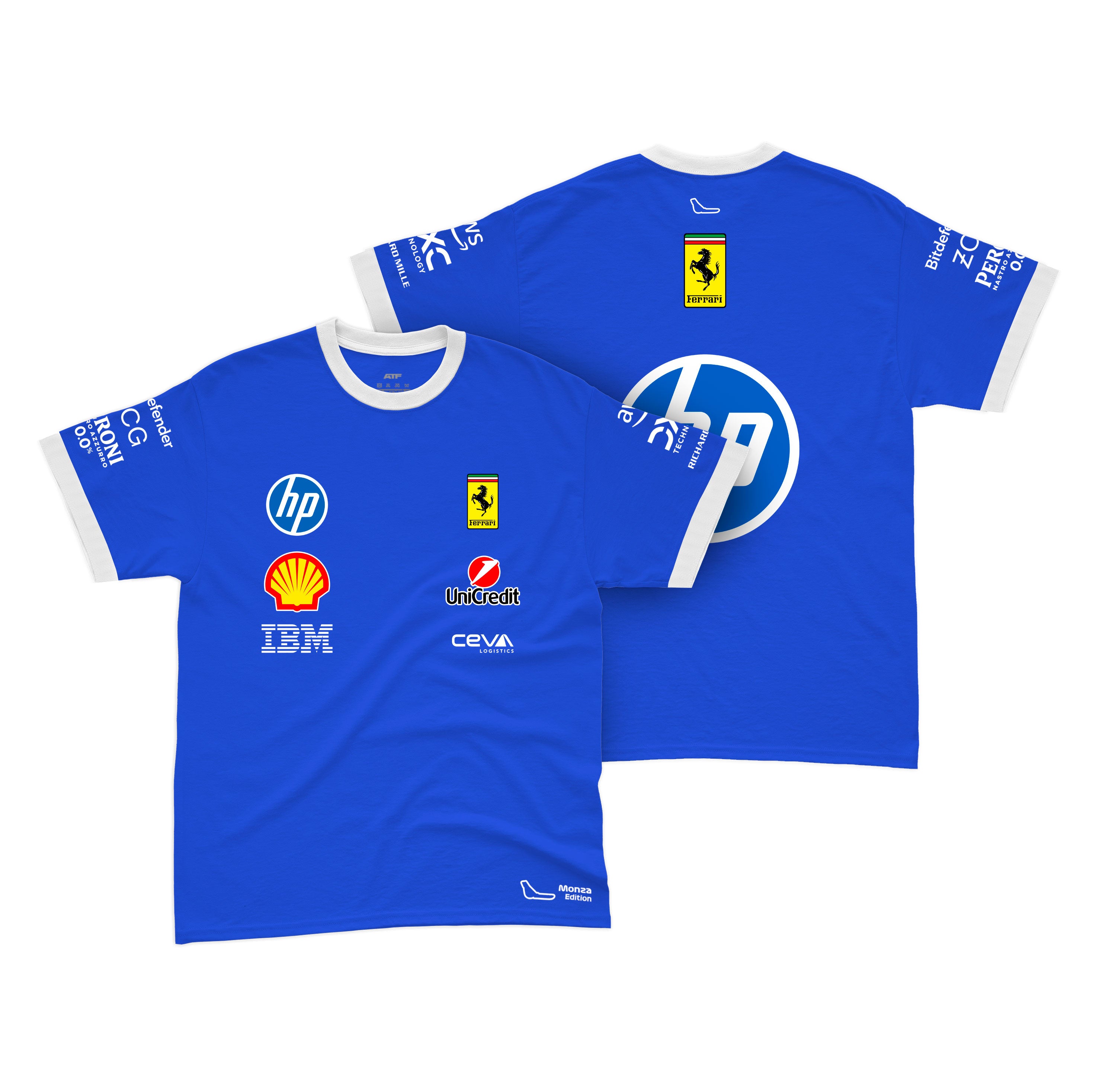 Camiseta Algodão Ferrari Edição Especial Monza 2025