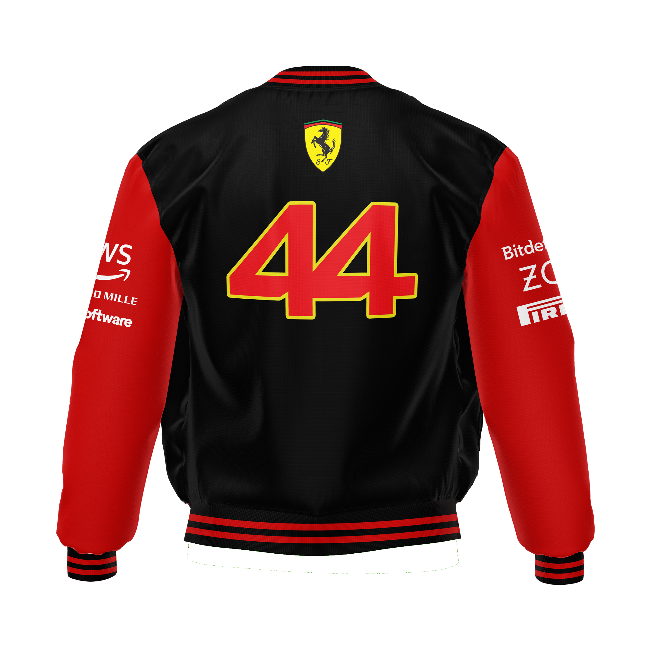 Jaqueta Scuderia Ferrari 2024 Lewis Hamilton