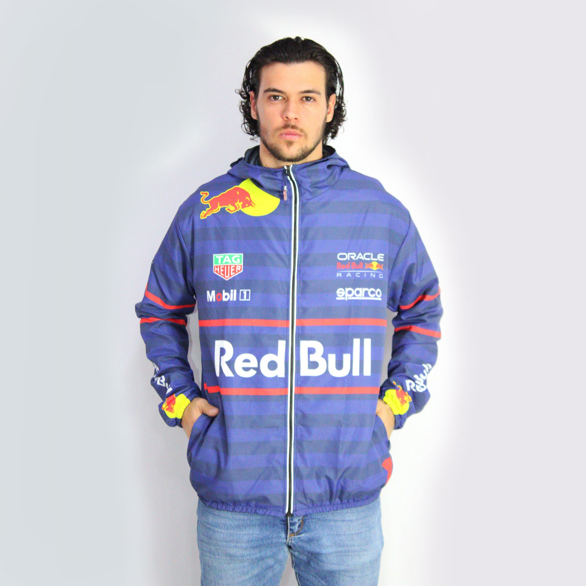 Jaqueta Corta Vento Max Verstappen Red Bull 2025