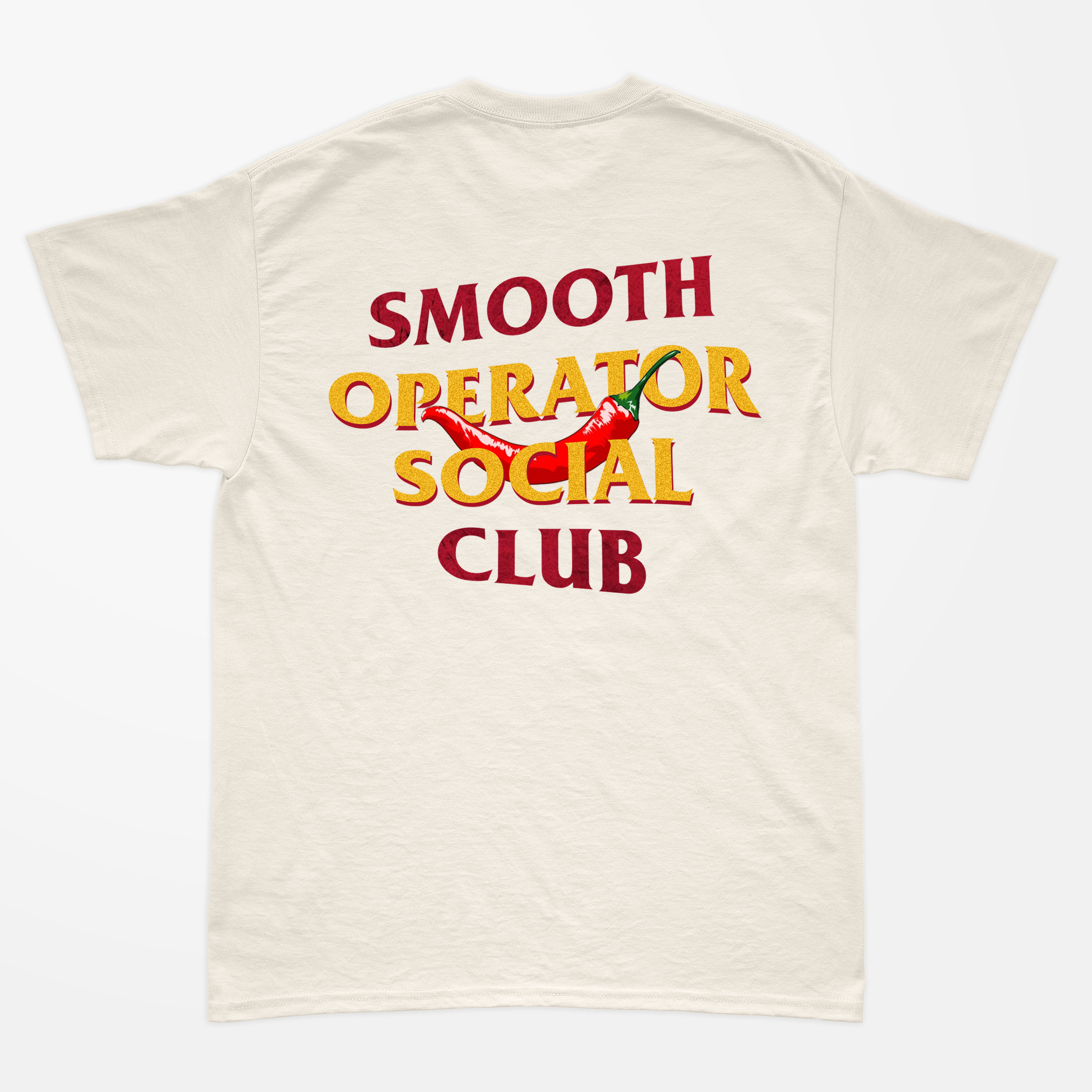 Camiseta Smoth Operator Social Club Off White Algodão