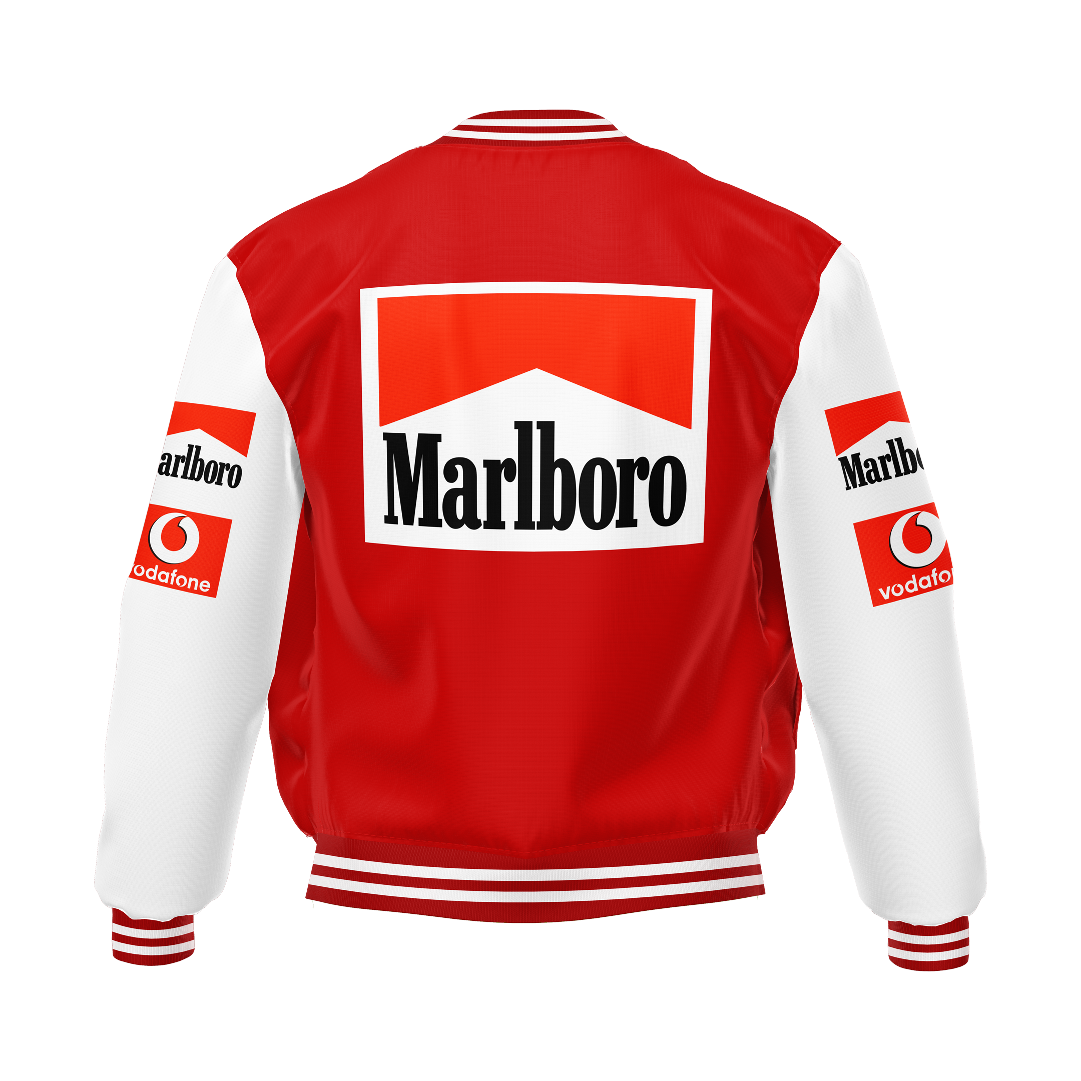 Jaqueta Scuderia Ferrari Vodafone Marlboro Retrô