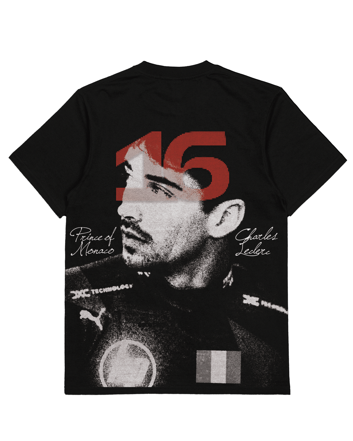 Camiseta Oversized Charles Leclerc Prince Of Mônaco