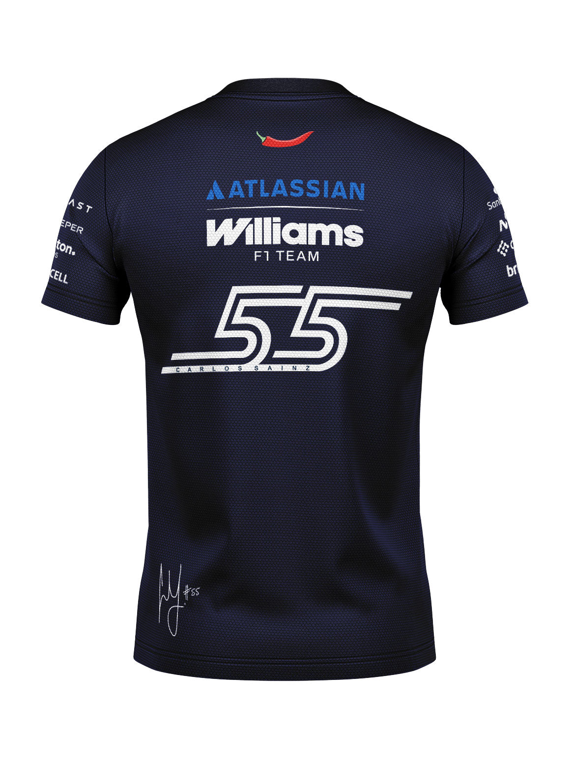 Camiseta Carlos Sainz Williams Team 2026 Dryfit