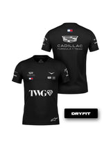 Camiseta Dryfit Cadillac F1 Equipe Preto