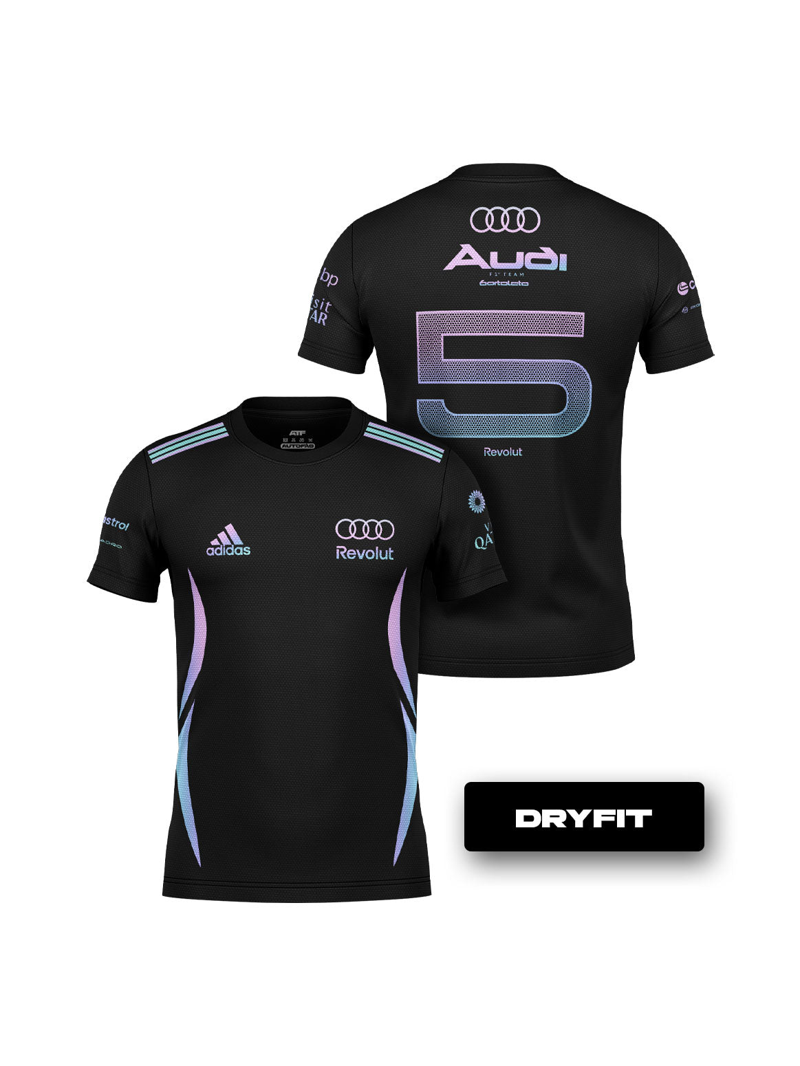 Camiseta Dryfit Gabriel Bortoleto Audi Edição Miami 2026