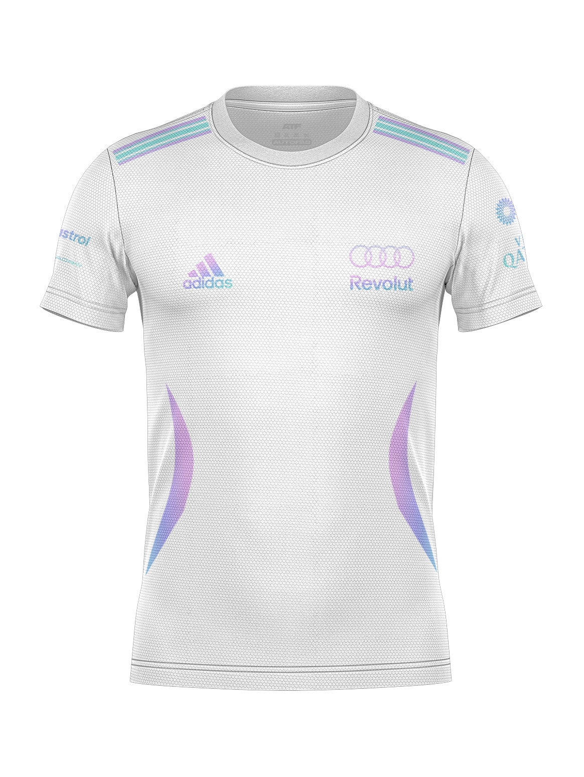 Camiseta Dryfit Bortoleto Audi Edição Tropical Branca 2026