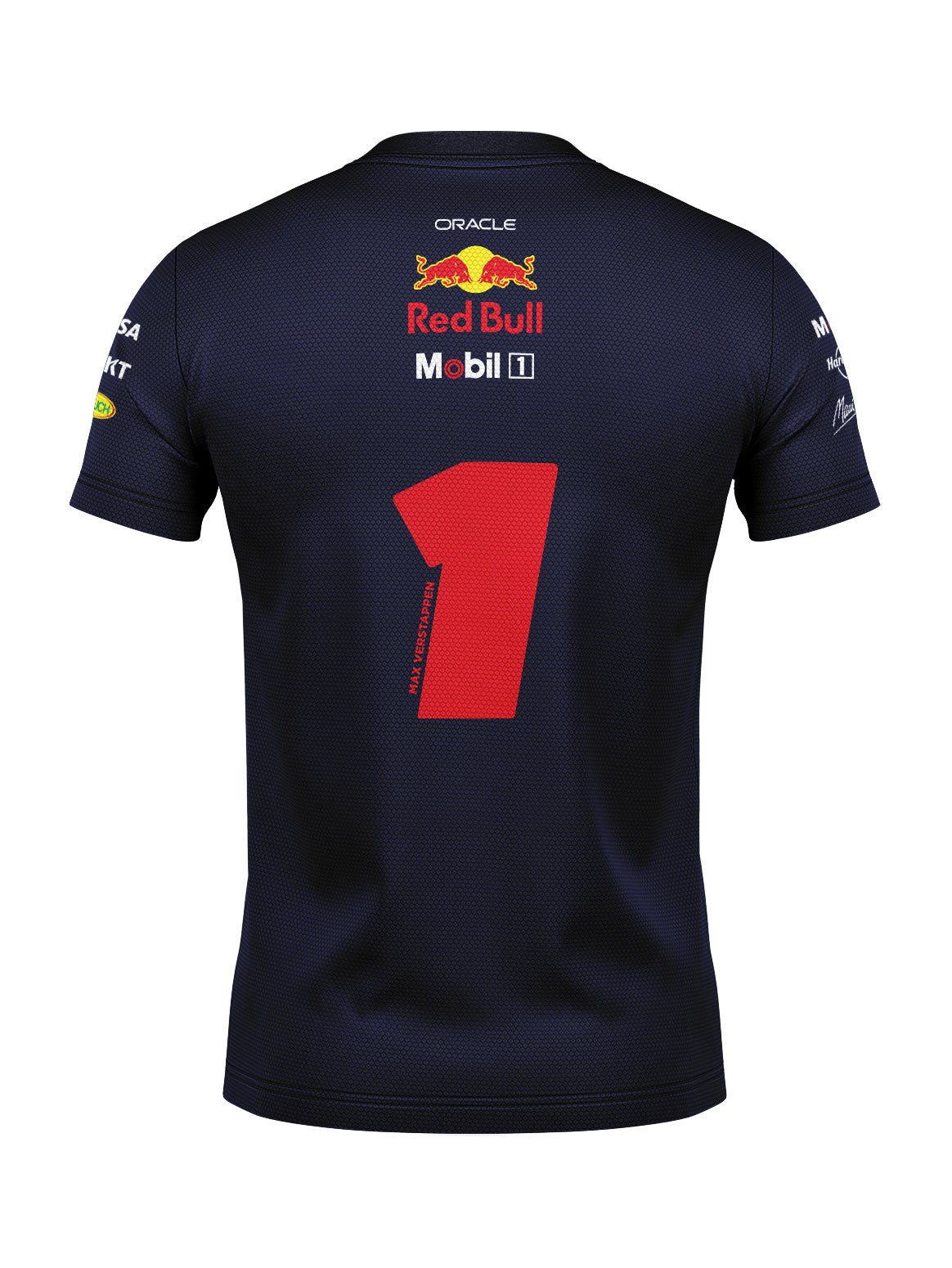 Camiseta Dryfit Red Bull Max Verstappen Azul Marinho 2025