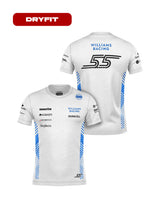 Camiseta Dryfit Williams Alex Albon Branco 2025