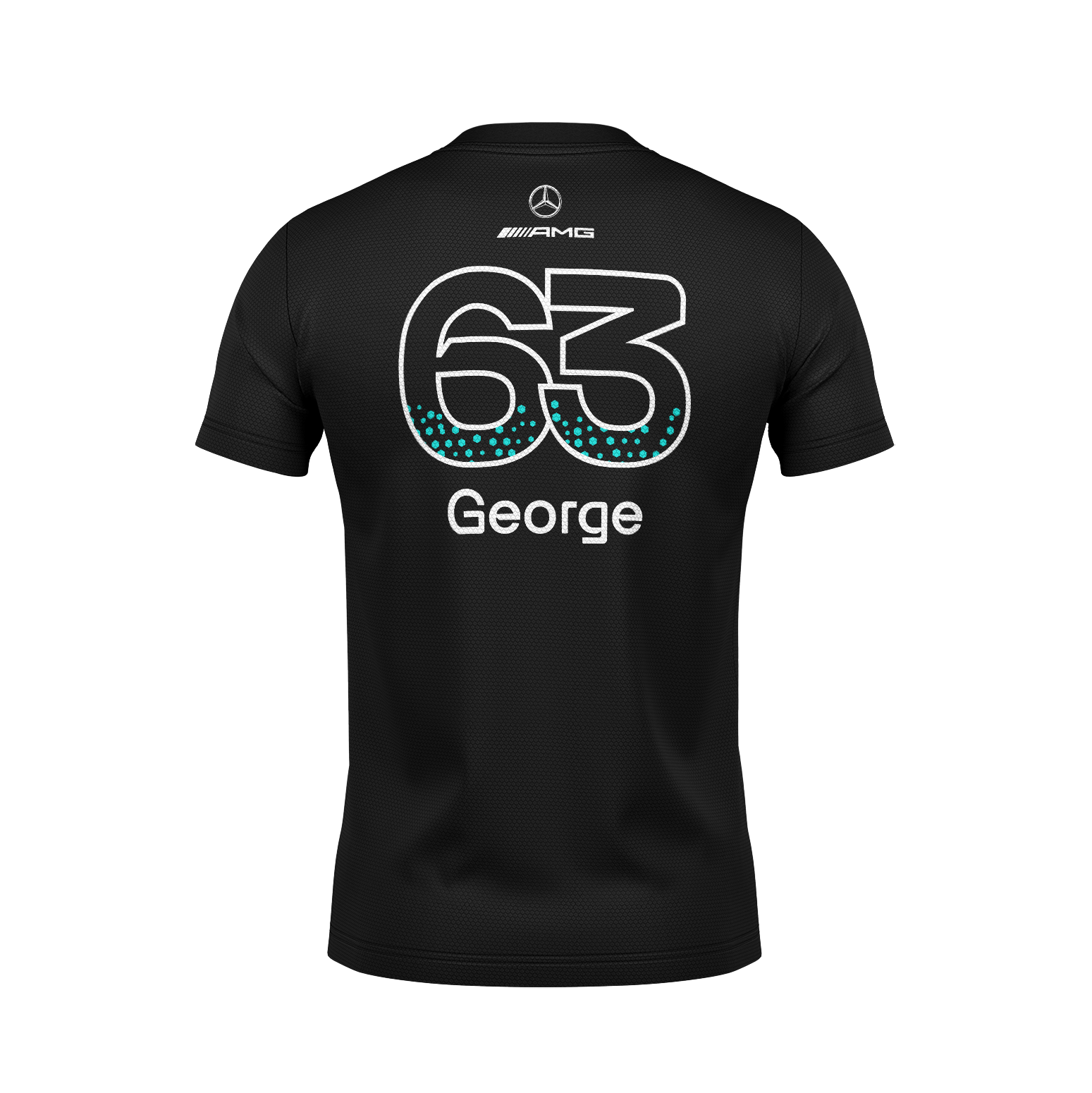 Camiseta Dryfit Mercedes George Russell Minimal 2025