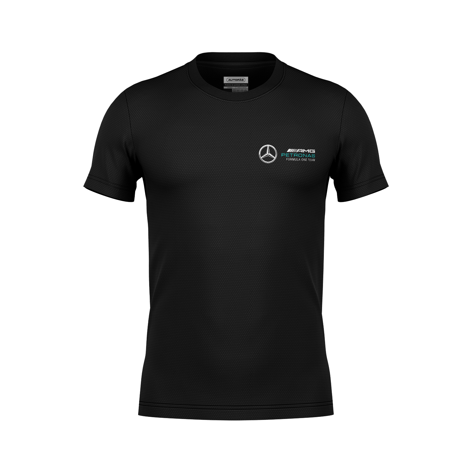 Camiseta Dryfit Mercedes Kimi Antoneli Minimal Preto 2025