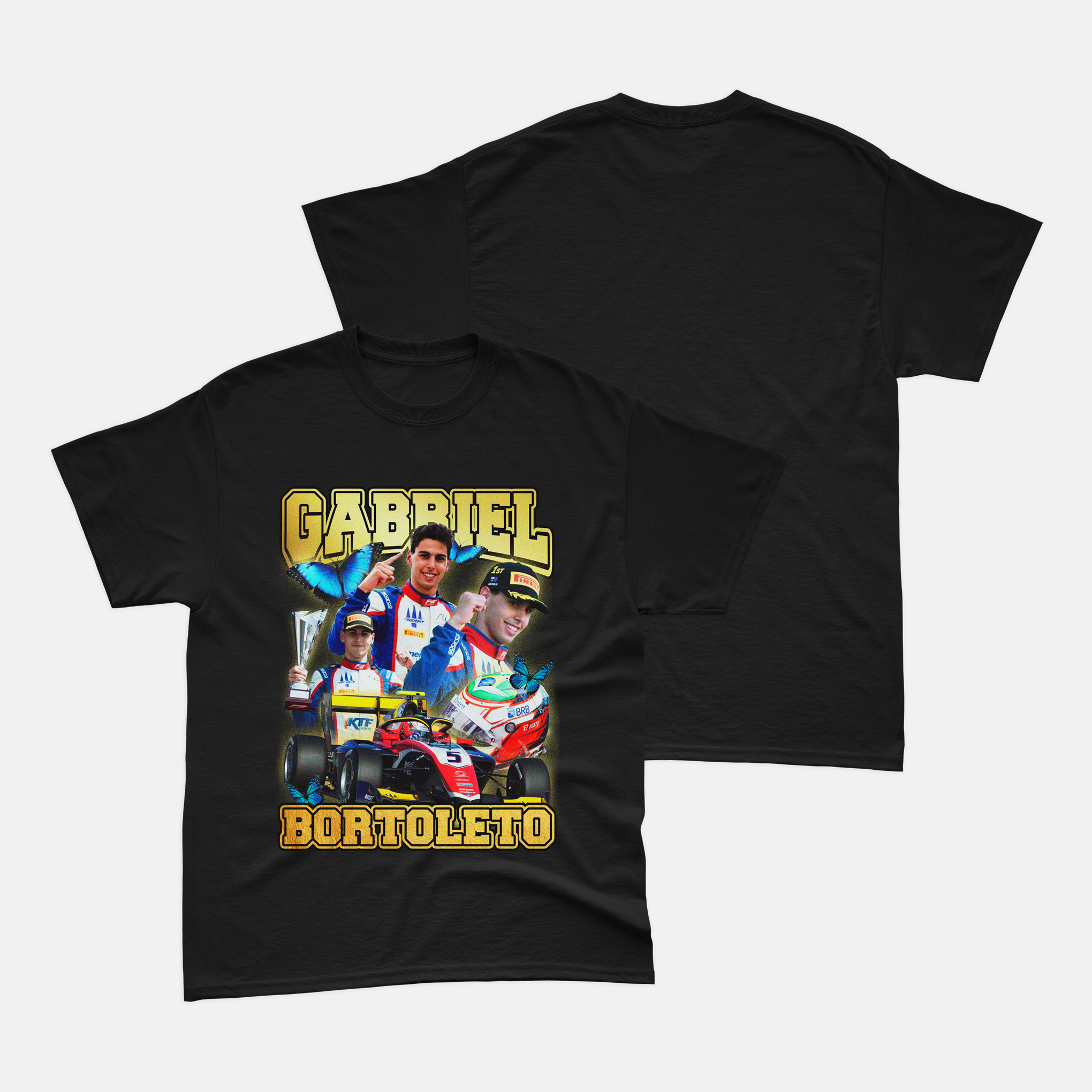 Camiseta Bootleg Gabriel Bortoleto