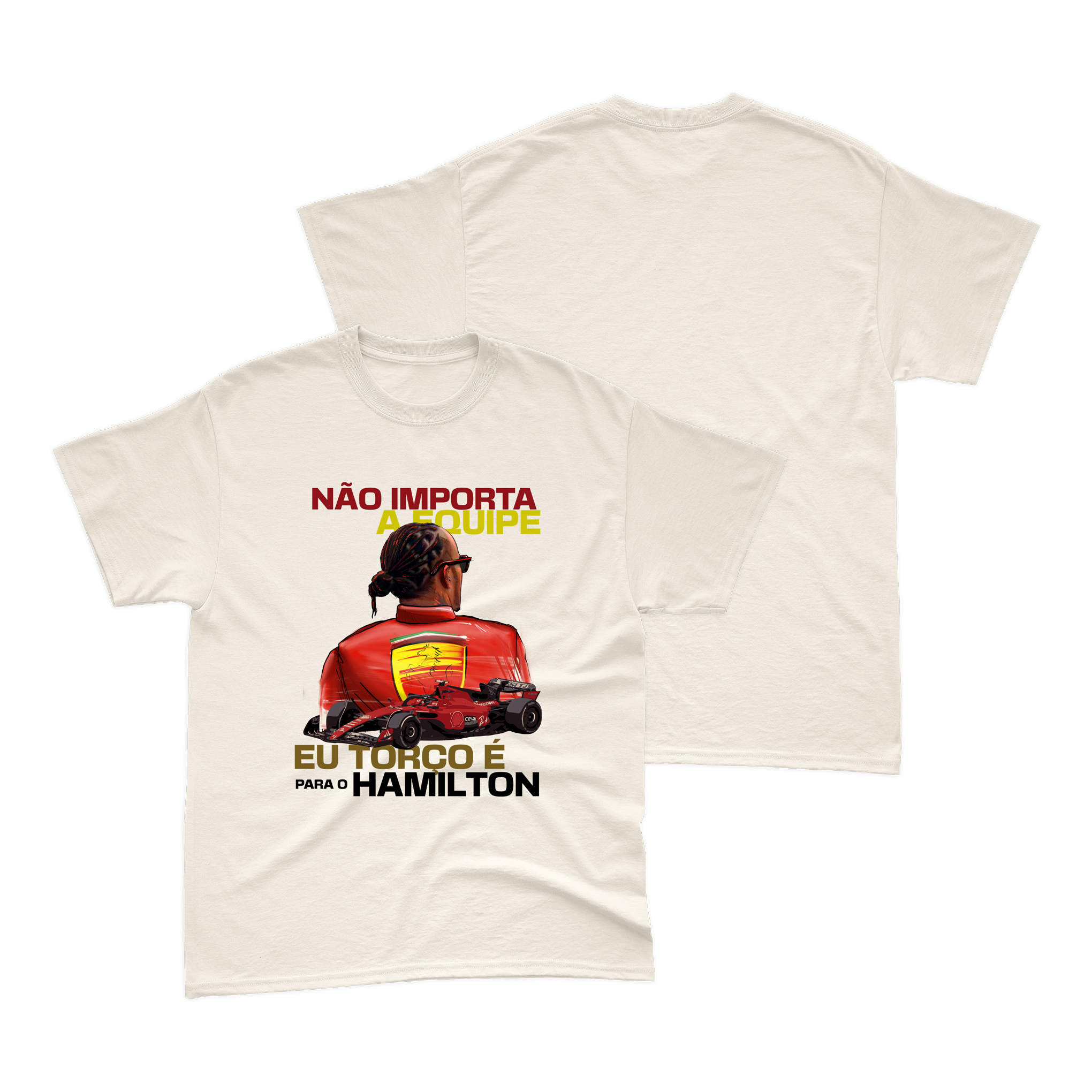 Camiseta Lewis Hamilton 2025 Dani-se Algodão
