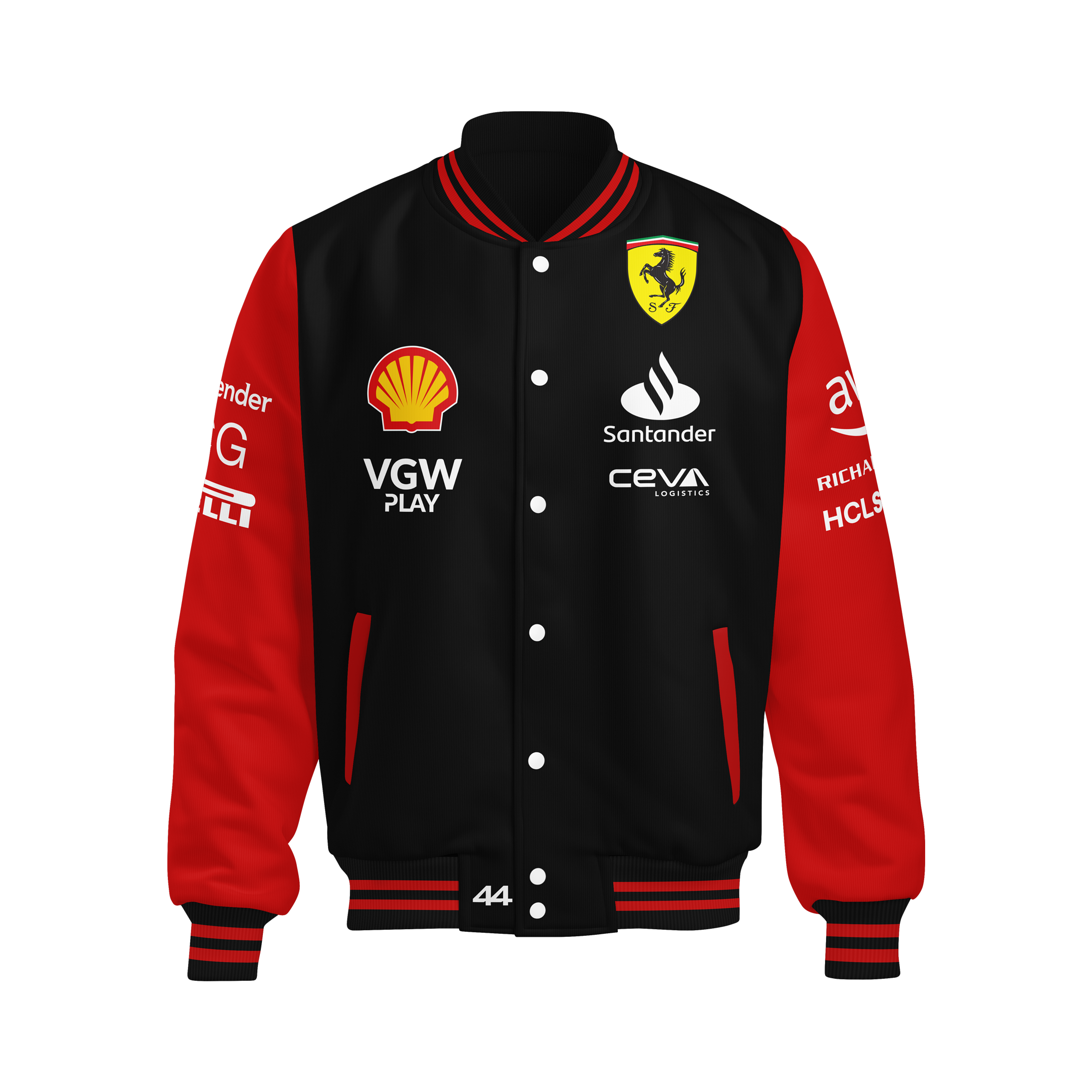 Jaqueta Scuderia Ferrari 2024 Lewis Hamilton
