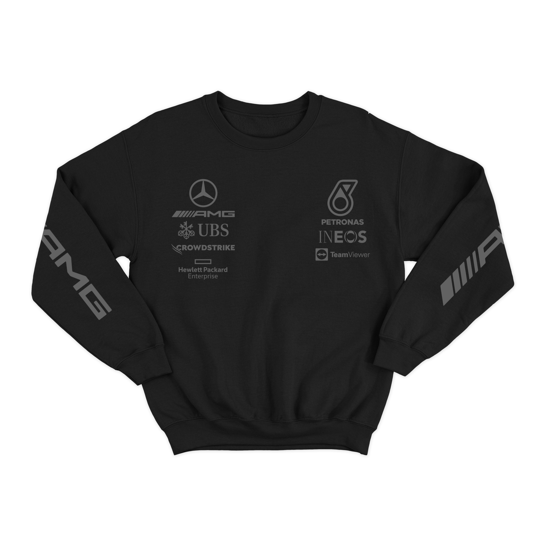 Moletom Mercedes Hamilton All Black 2023