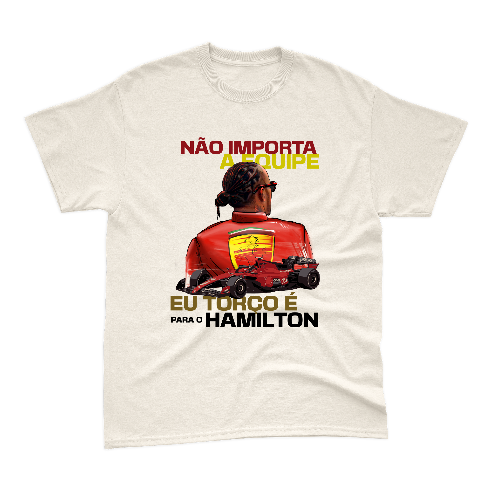 Camiseta Lewis Hamilton 2025 Dani-se Algodão
