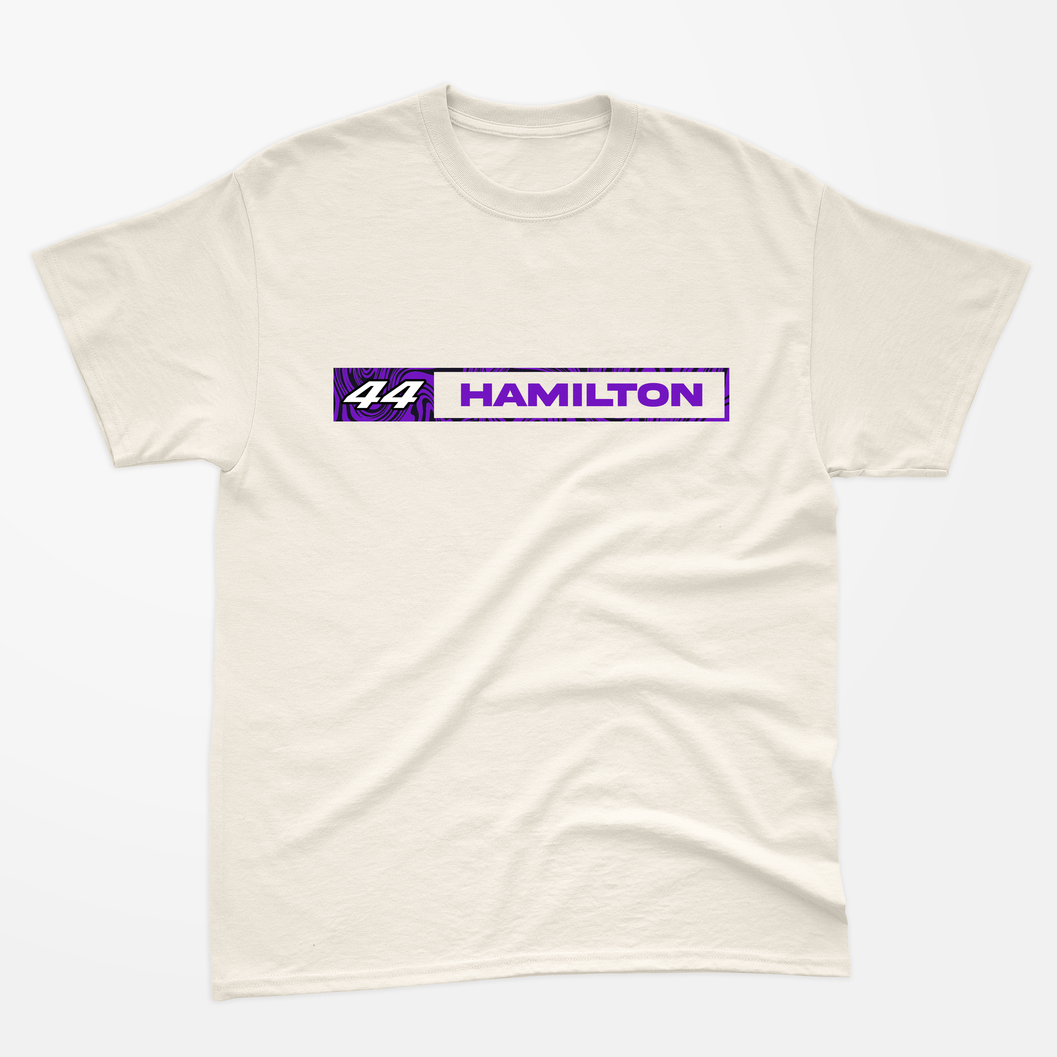 Camiseta Hamilton Coleção Liquid Off White Algodão