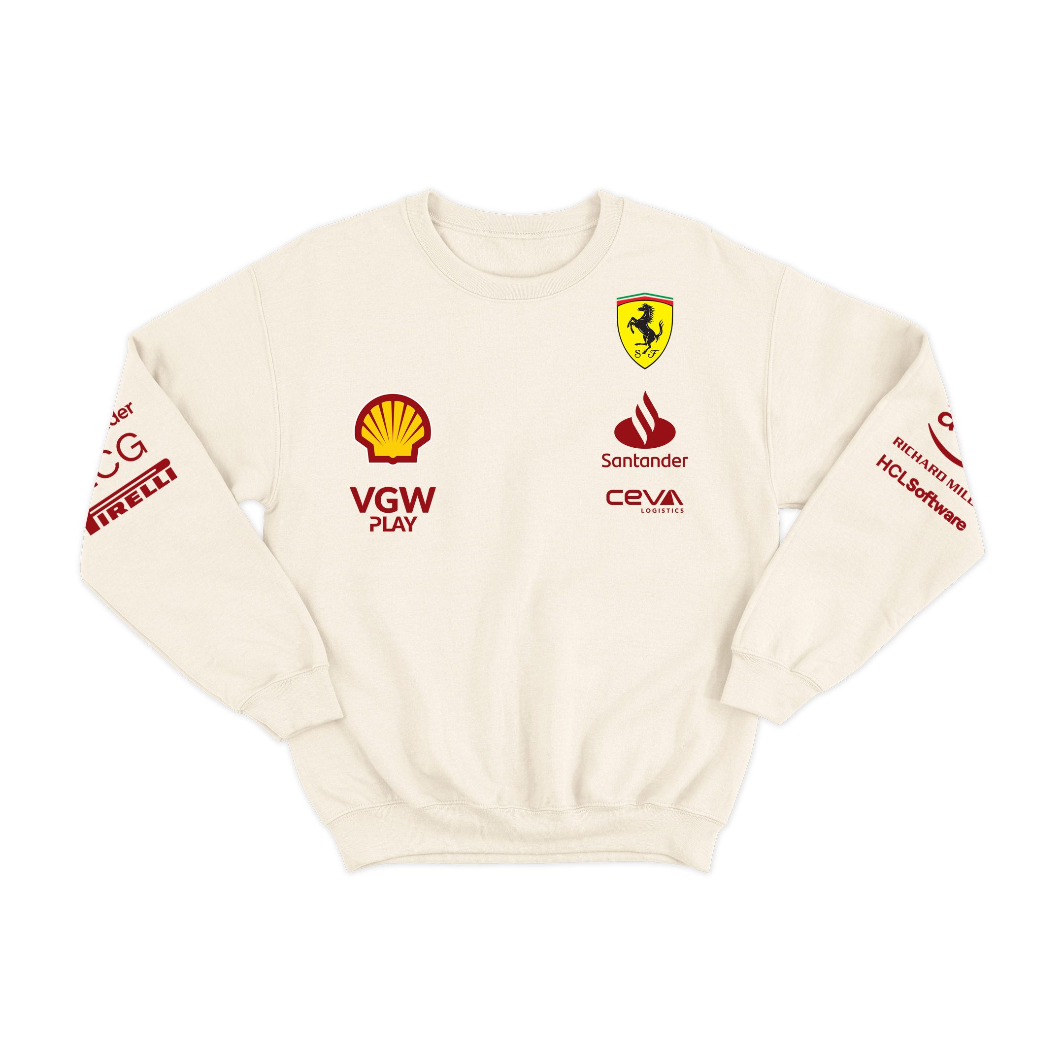 Moletom Ferrari Off-White 2024 Charles Leclerc