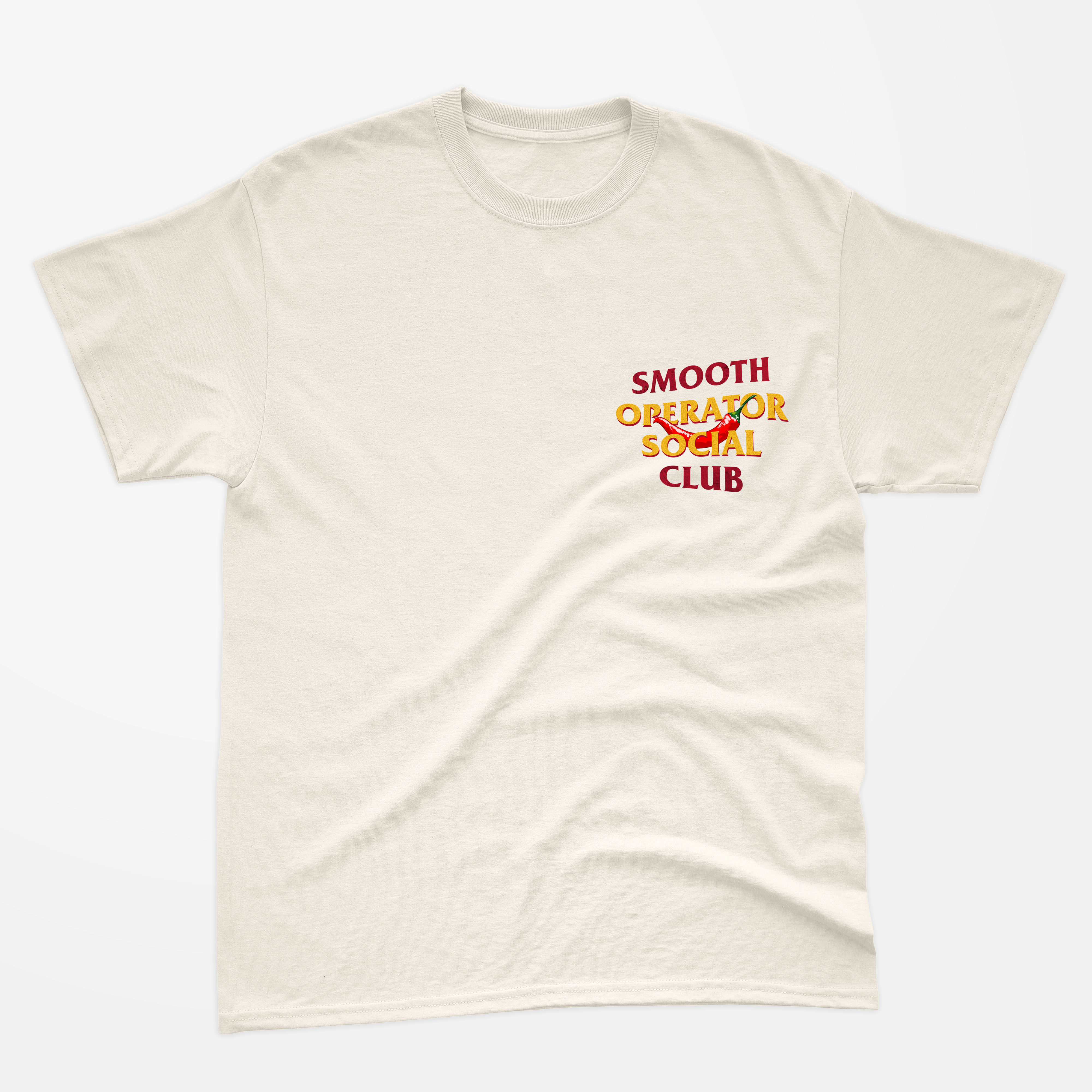 Camiseta Smoth Operator Social Club Off White Algodão