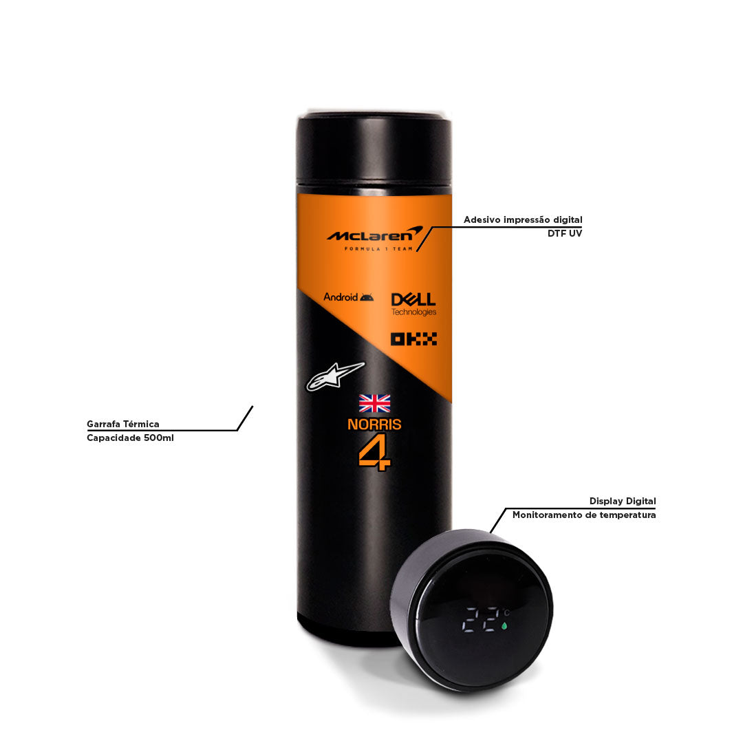 Garrafa Termica Autofãs Equipes e Pilotos