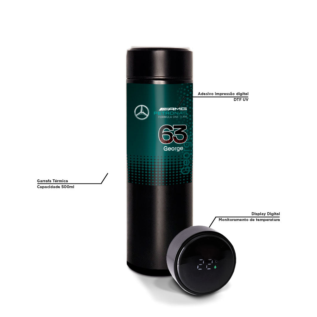 Garrafa Termica Autofãs Equipes e Pilotos