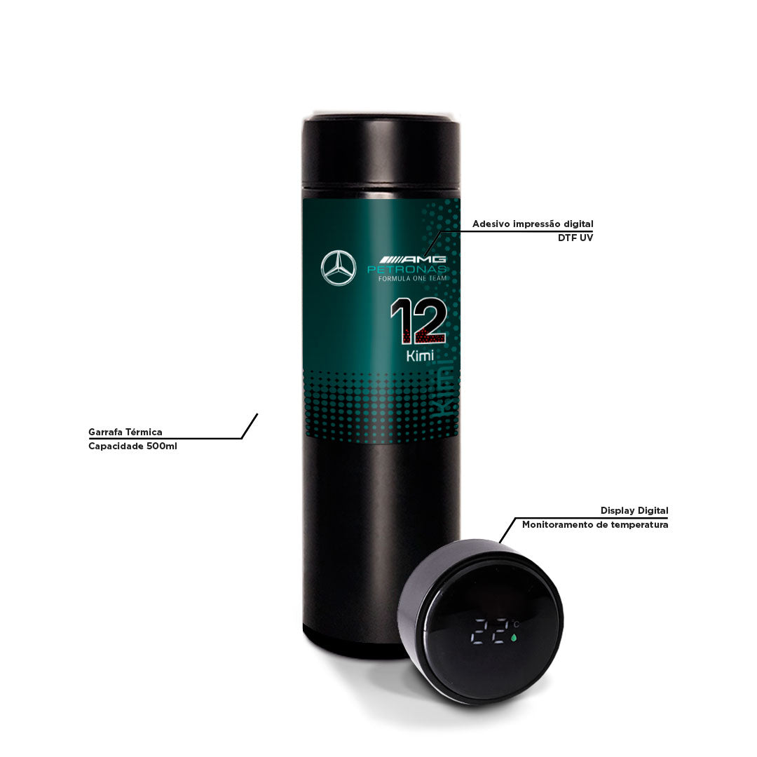 Garrafa Termica Autofãs Equipes e Pilotos