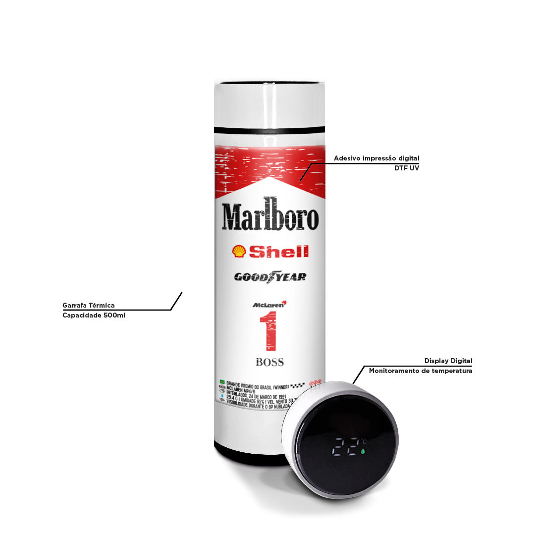 Garrafa Termica Autofãs Equipes e Pilotos