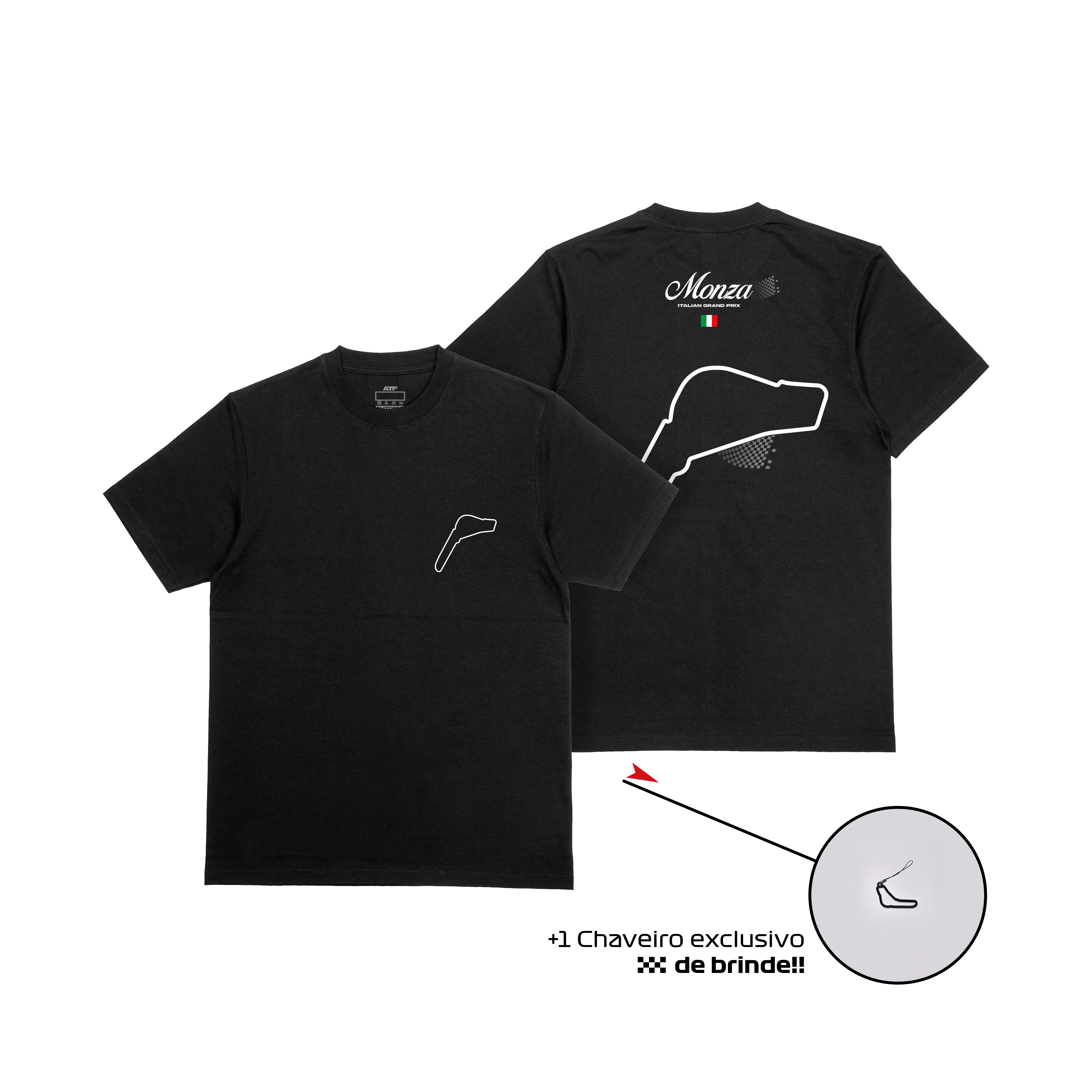 Camiseta Oversized Coleção Legends Tracks - Monza