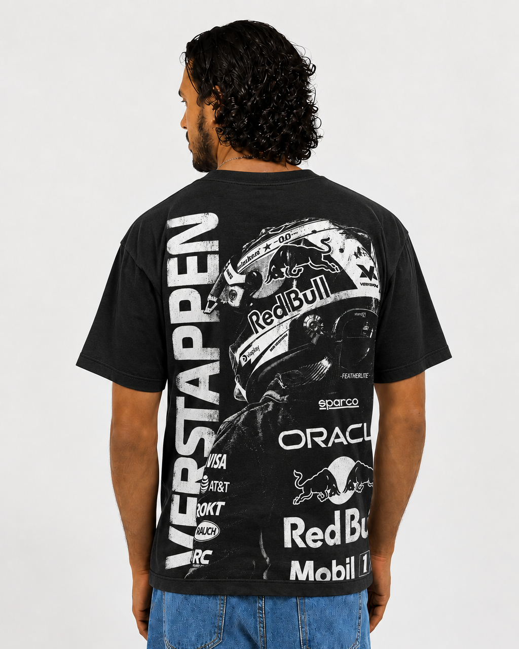 Camiseta Oversized Verstappen Dutch Lion