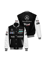 Jaqueta Mclaren West Mercedes Retrô