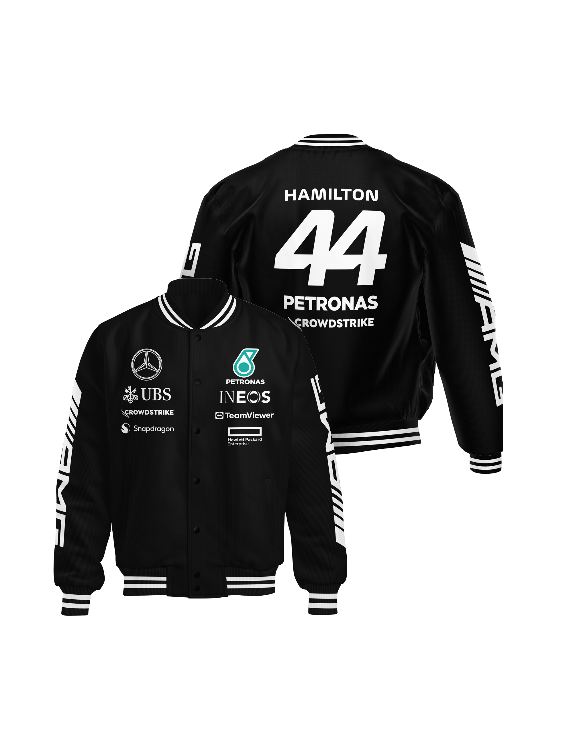 Jaqueta Mercedes AMG 2024 Lewis Hamilton
