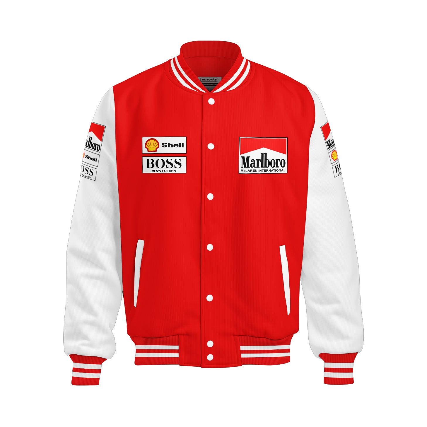 Jaqueta Mclaren Marlboro Retrô