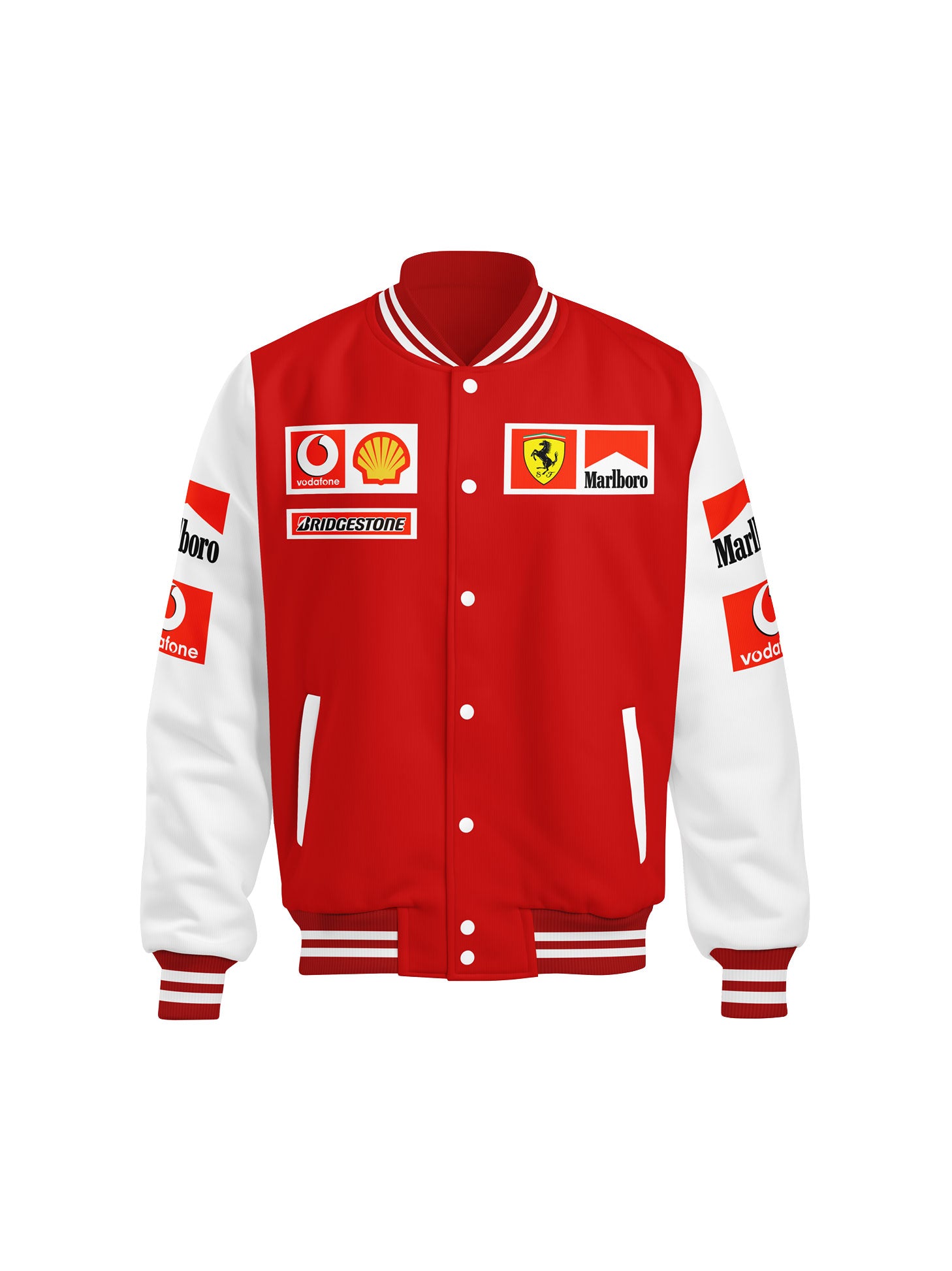 Jaqueta Mclaren Marlboro Retrô