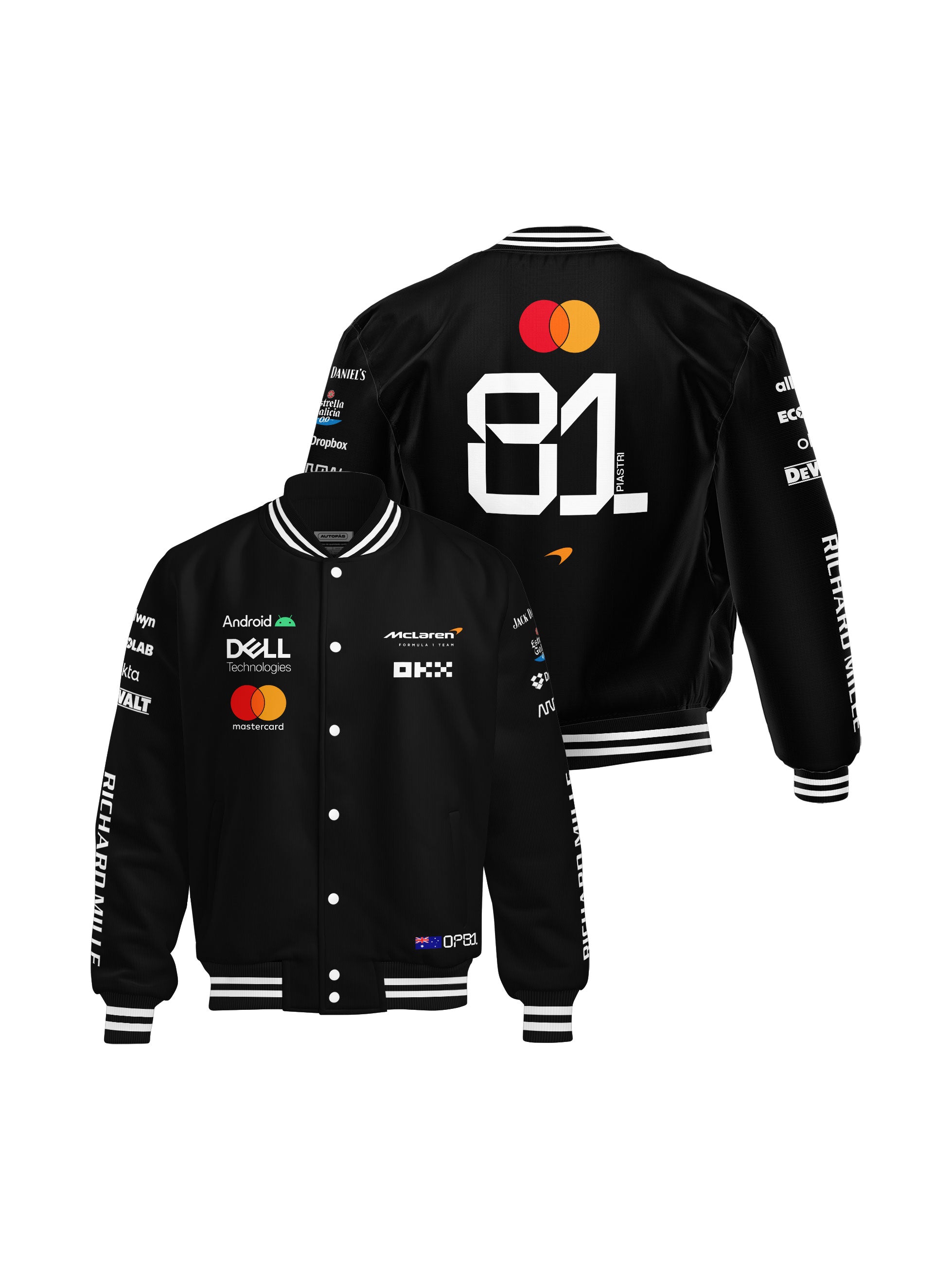 Jaqueta McLaren 2025 Equipe