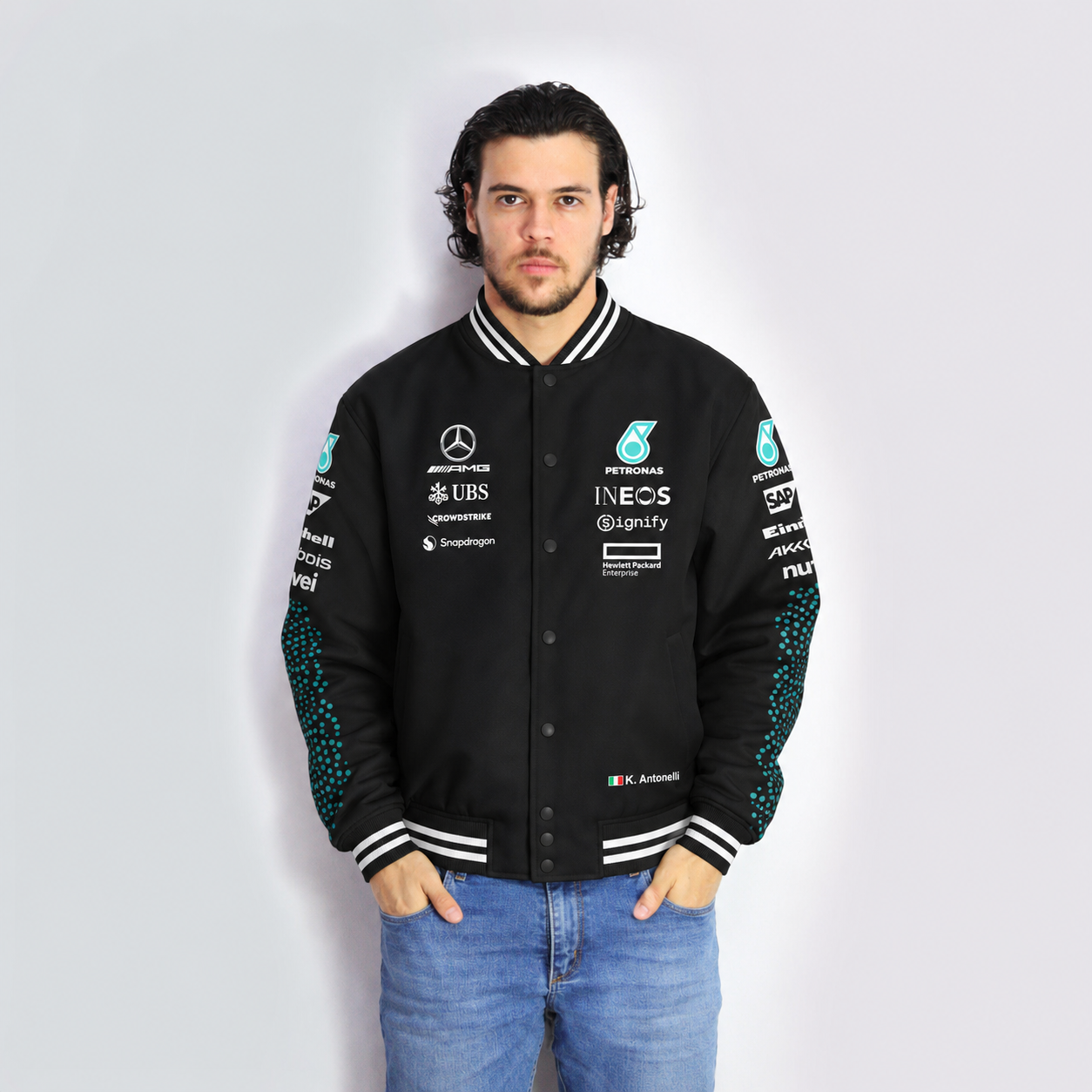 Jaqueta Mercedes AMG 2025 Kimi Antonelli