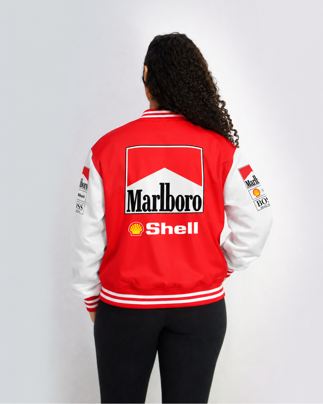 Jaqueta Mclaren Marlboro Retrô
