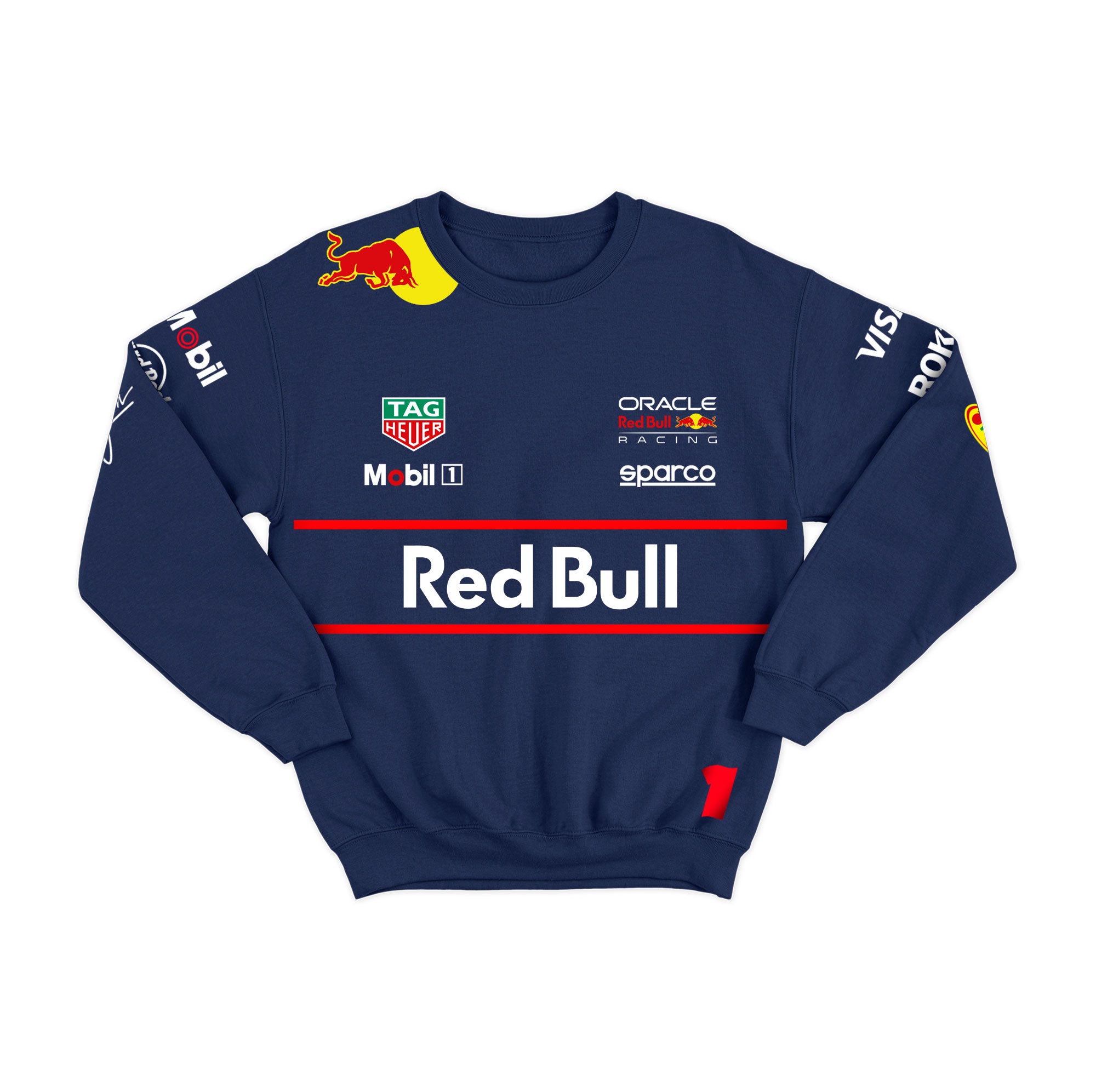 Moletom Red Bull Max Verstappen 2025 Azul Marinho