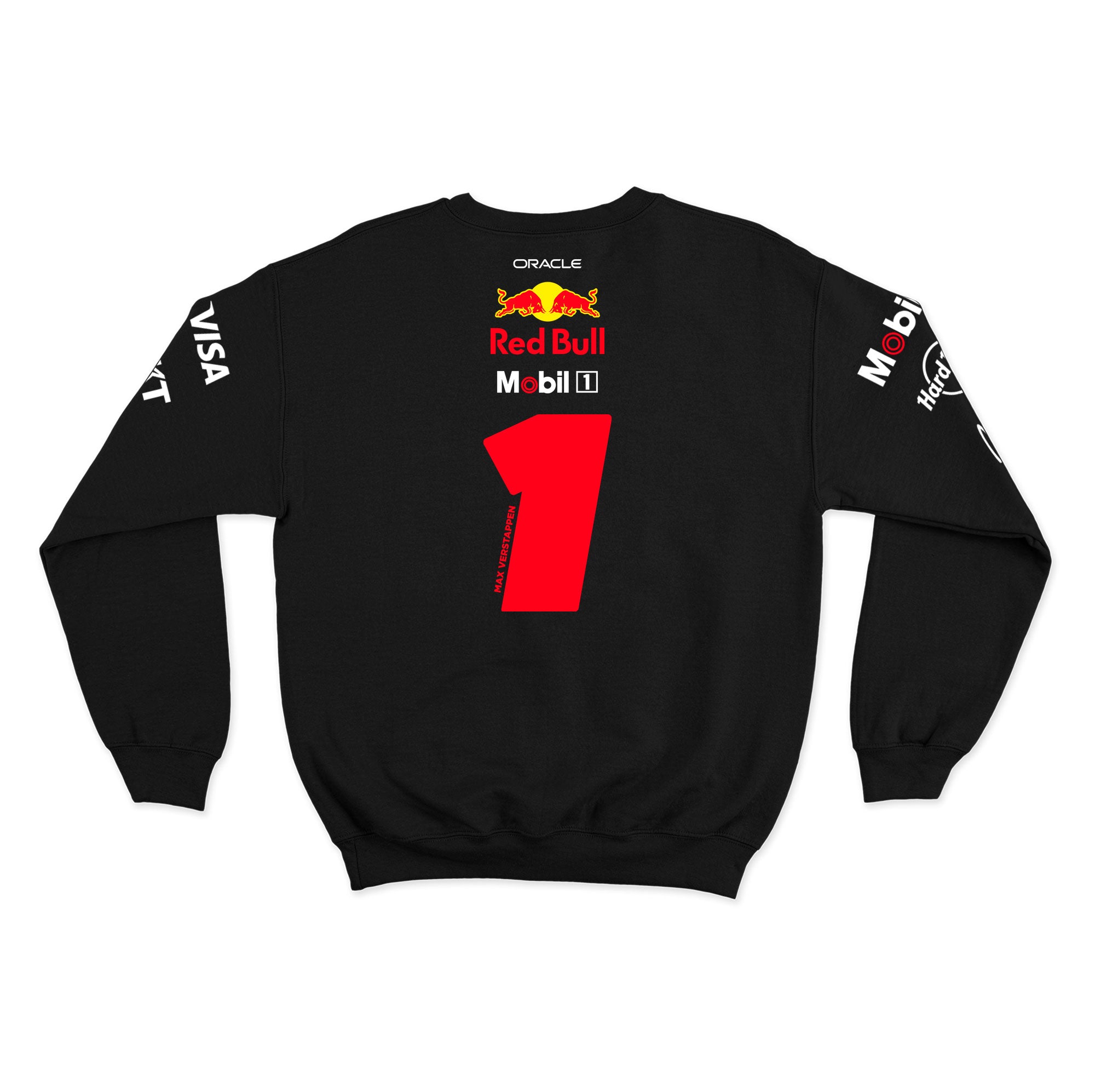Moletom Red Bull Max Verstappen 2025 Preto