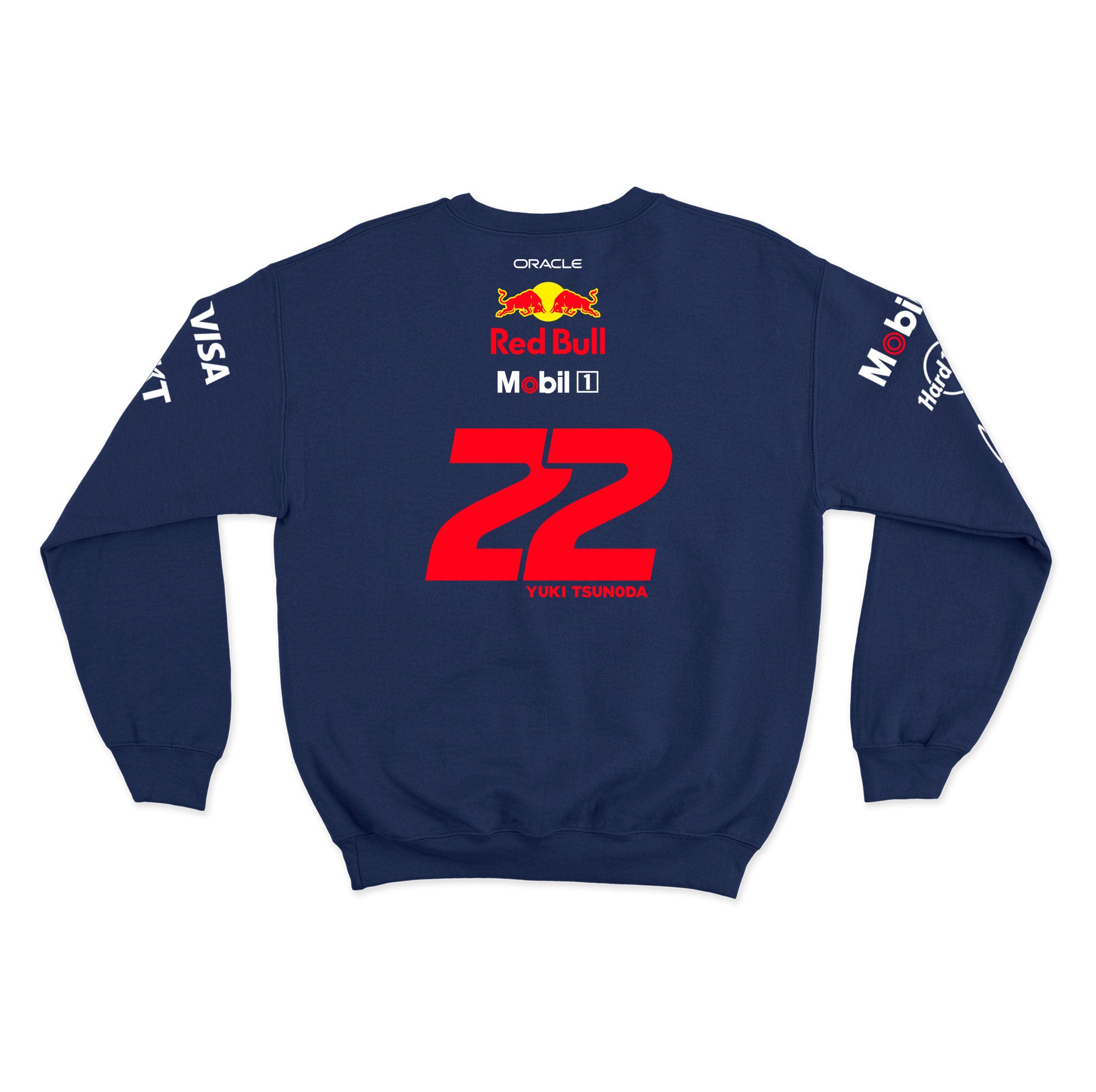 Moletom Red Bull Yuki Tsunoda 2025 Azul Marinho