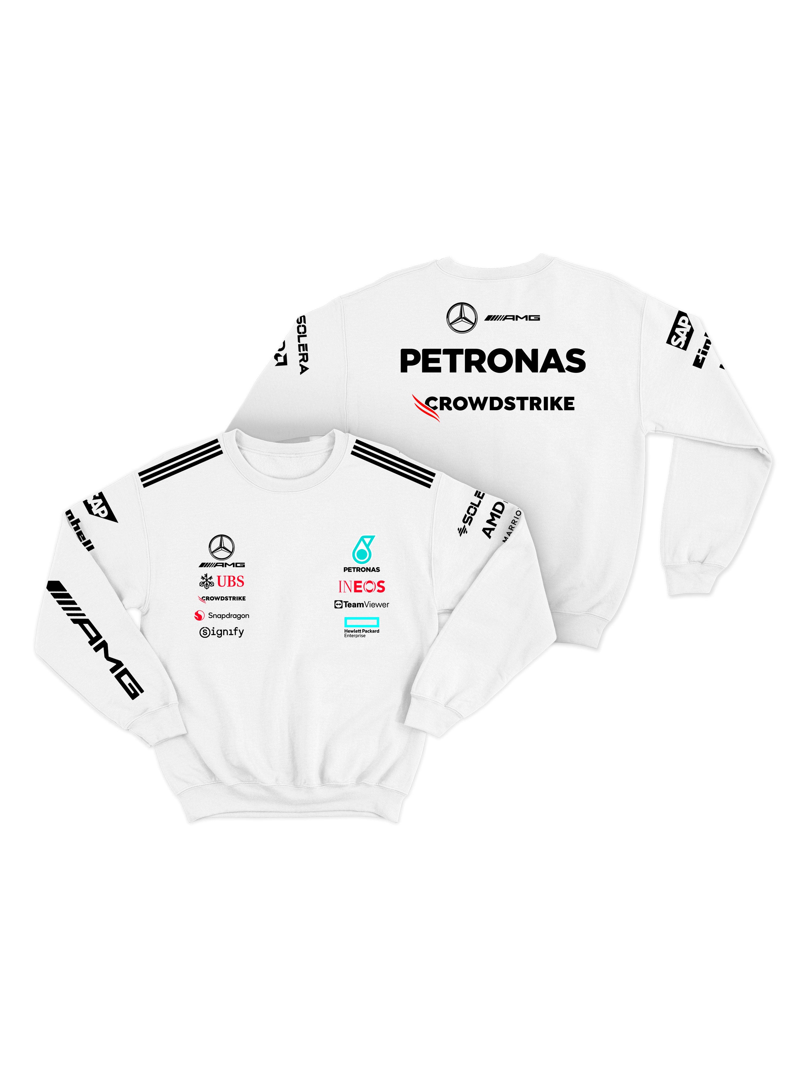 Moletom Mercedes 2025 Branco