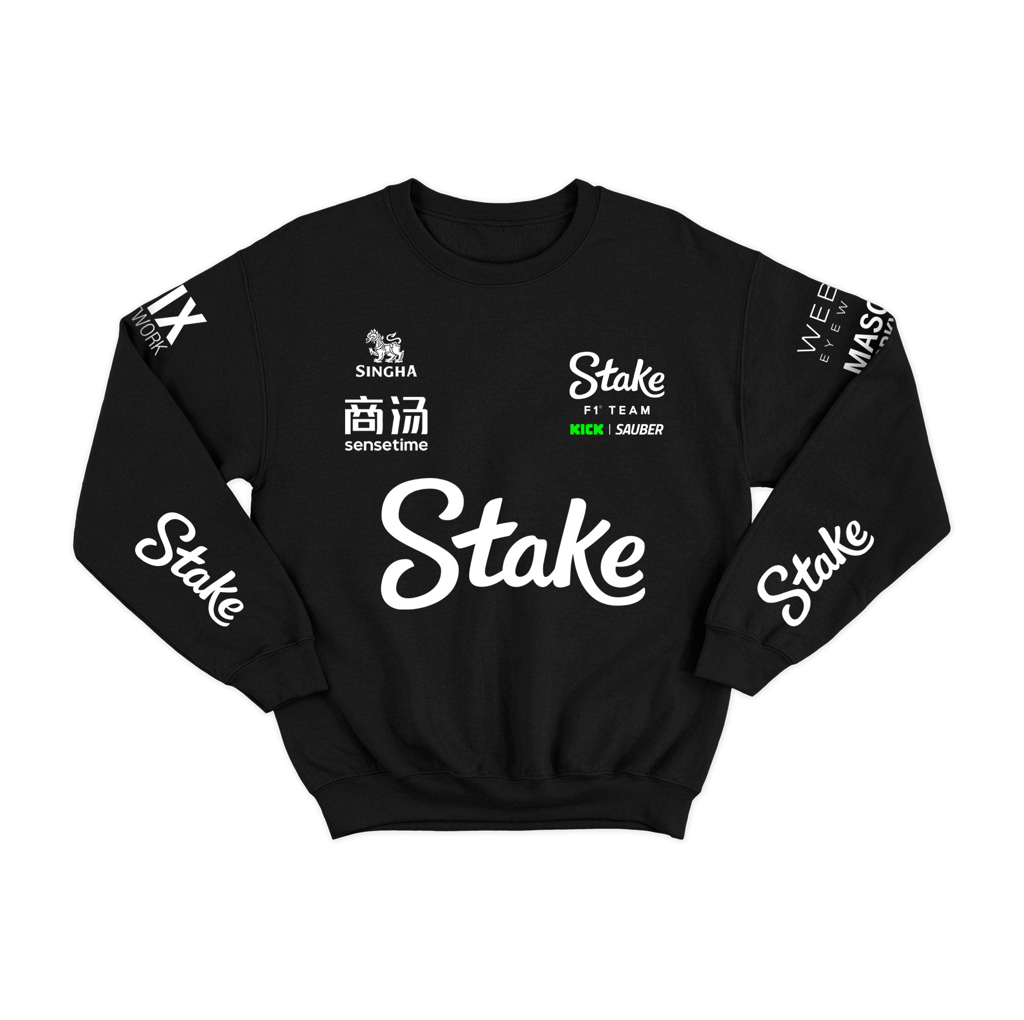 Moletom Stake Sauber 2025 Preto