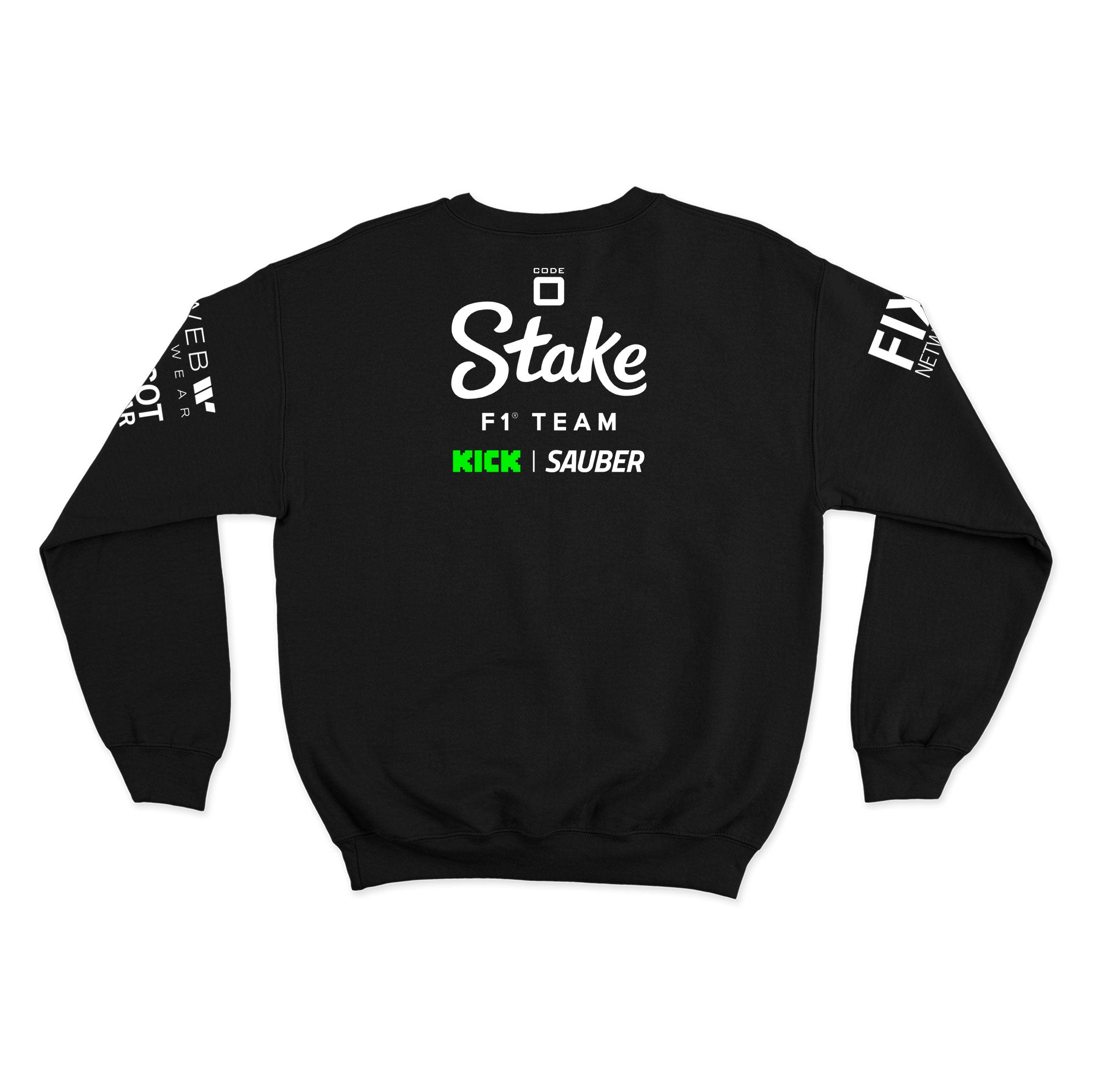 Moletom Stake Sauber 2025 Preto