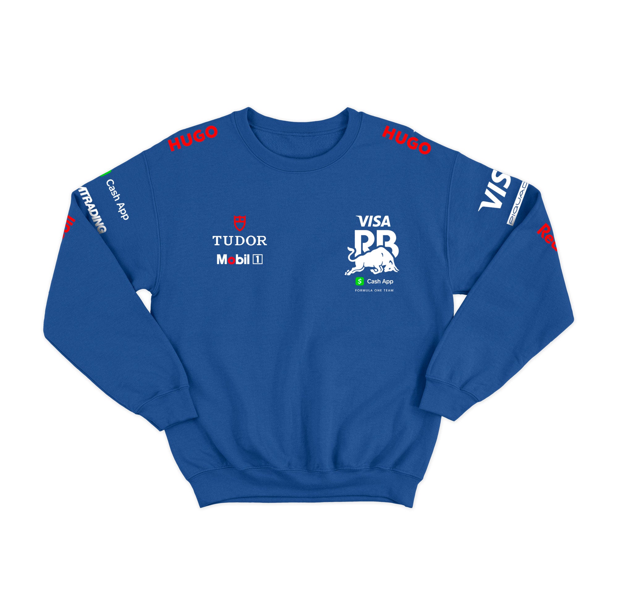 Moletom Visa Racing Bulls 2025 Azul Royal