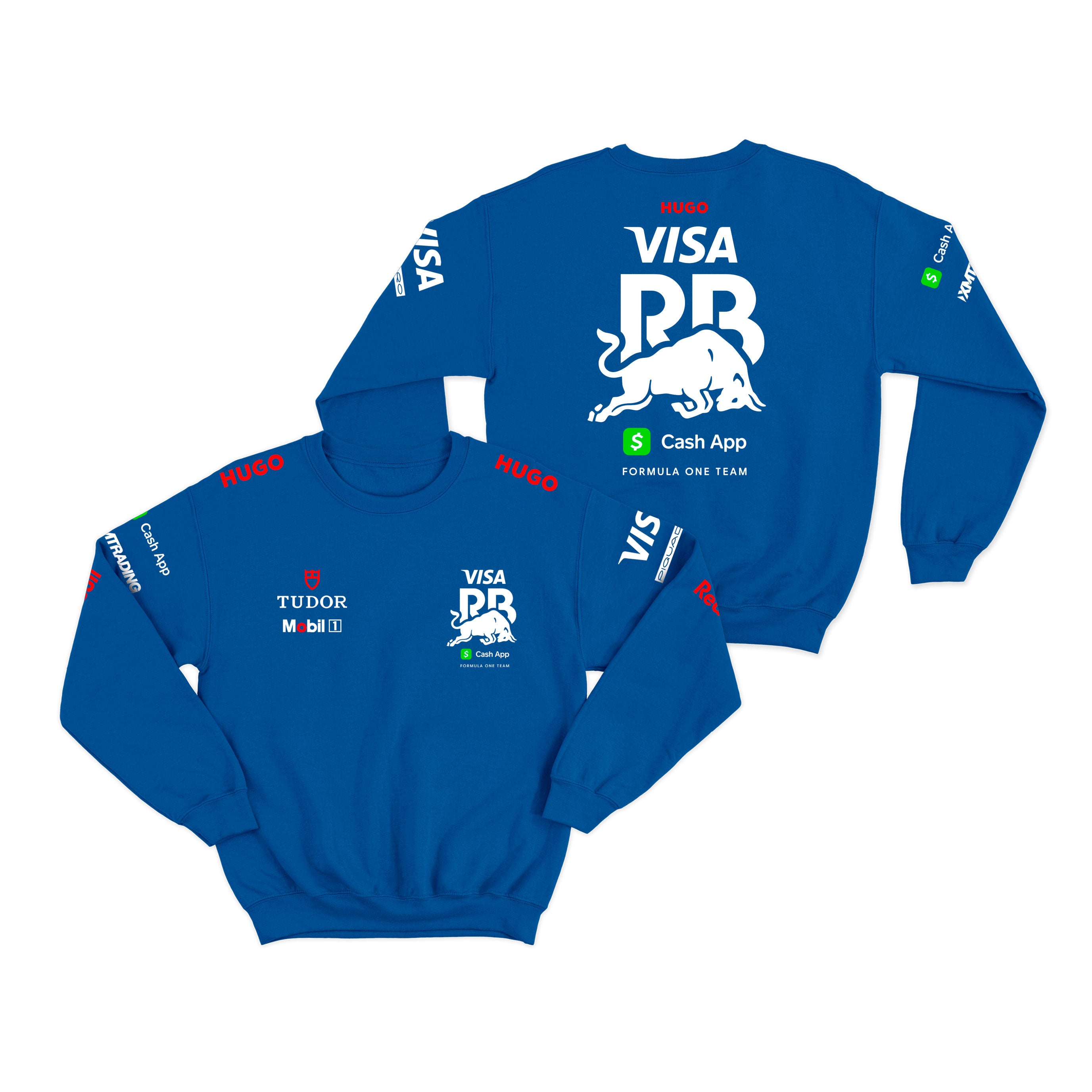 Moletom Visa Racing Bulls 2025 Azul Royal